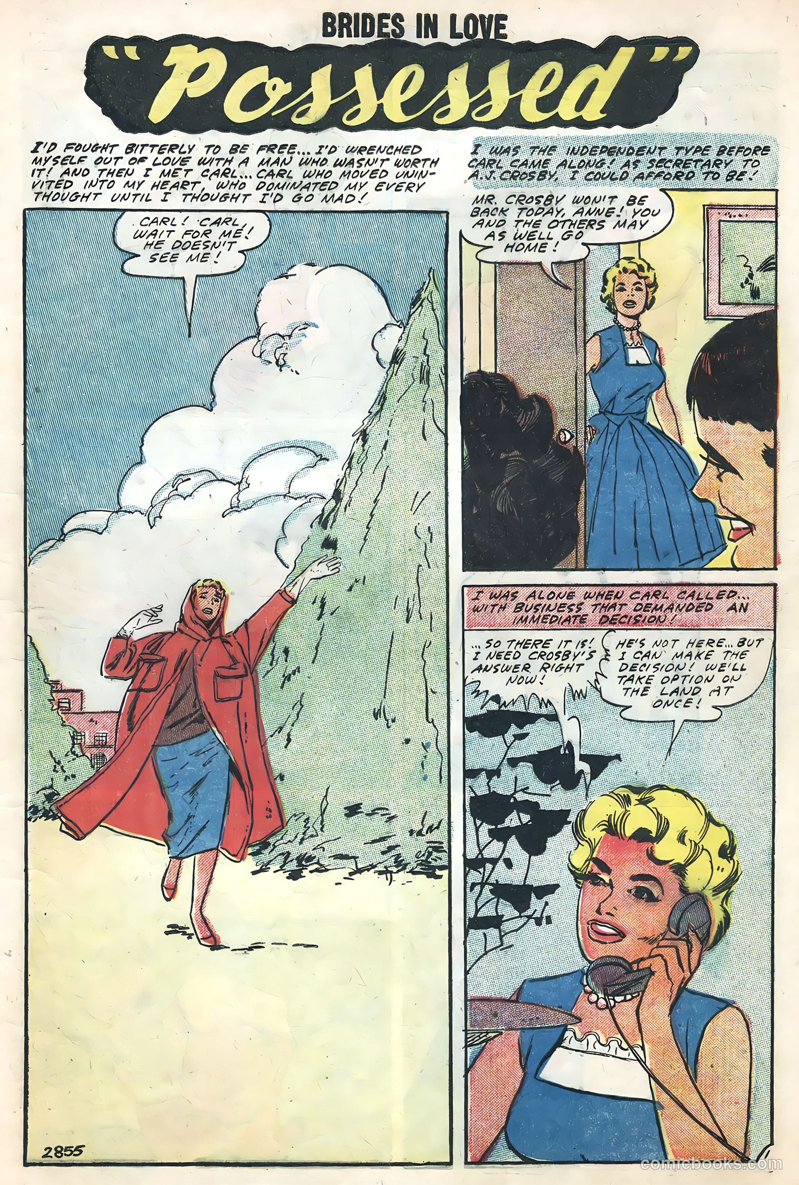 Brides in Love #8 (1958) — page 9