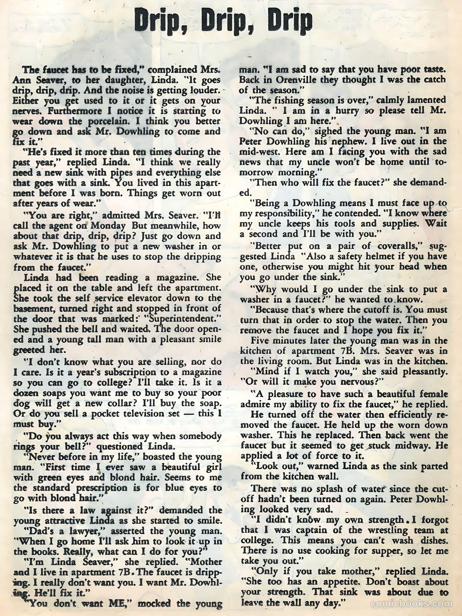 Brides in Love #8 (1958) — page 20