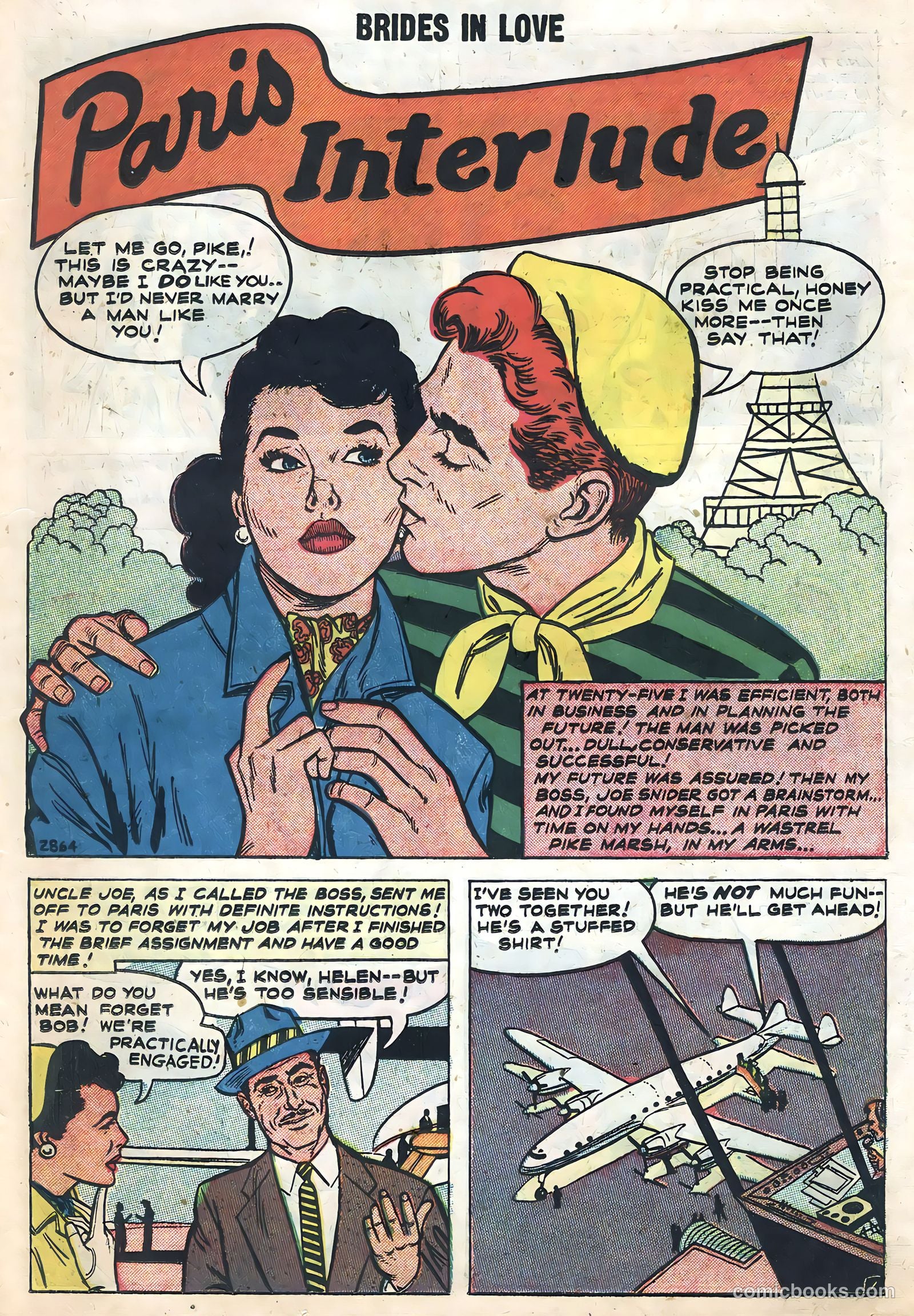 Brides in Love #8 (1958) — page 23