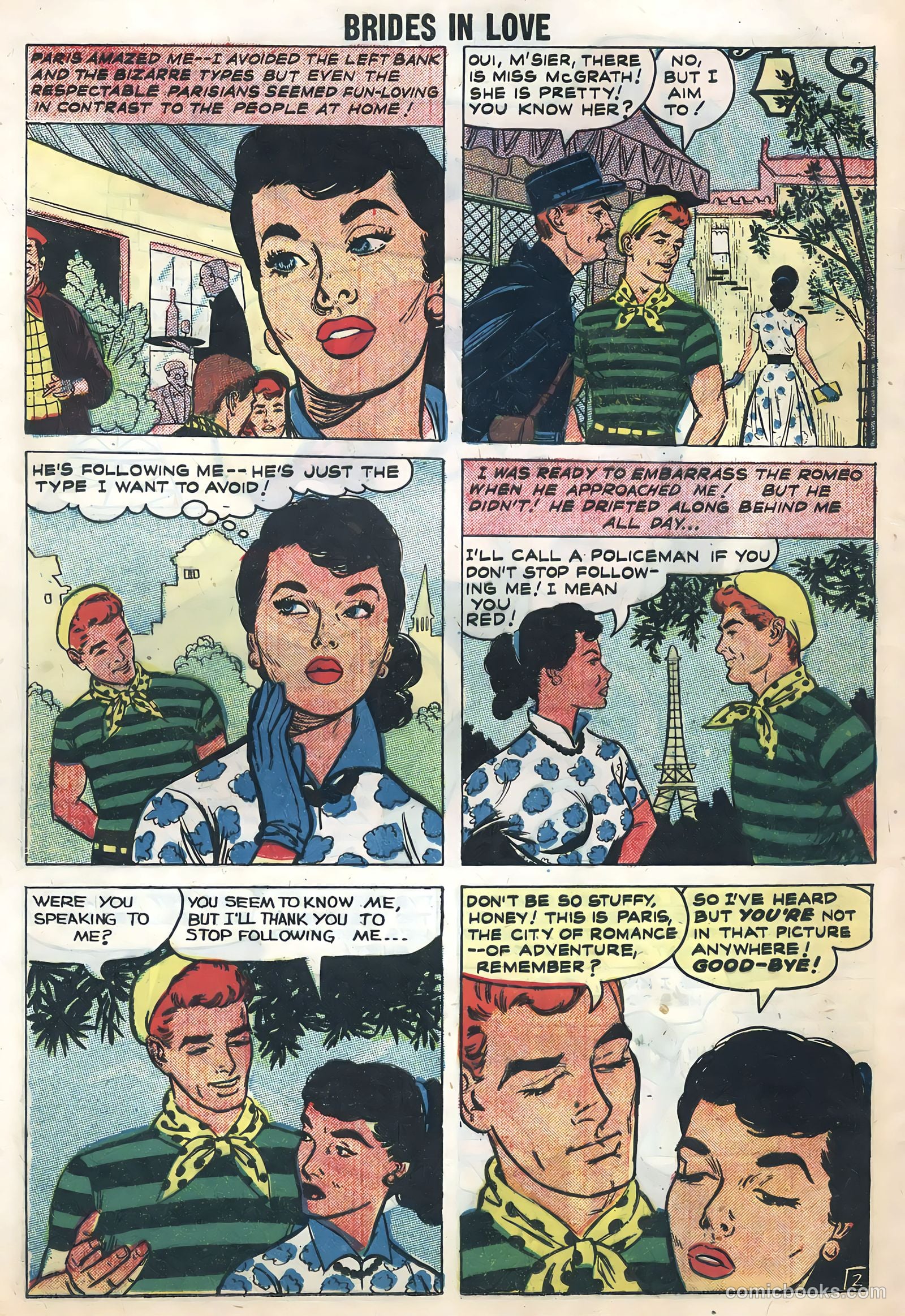 Brides in Love #8 (1958) — page 24