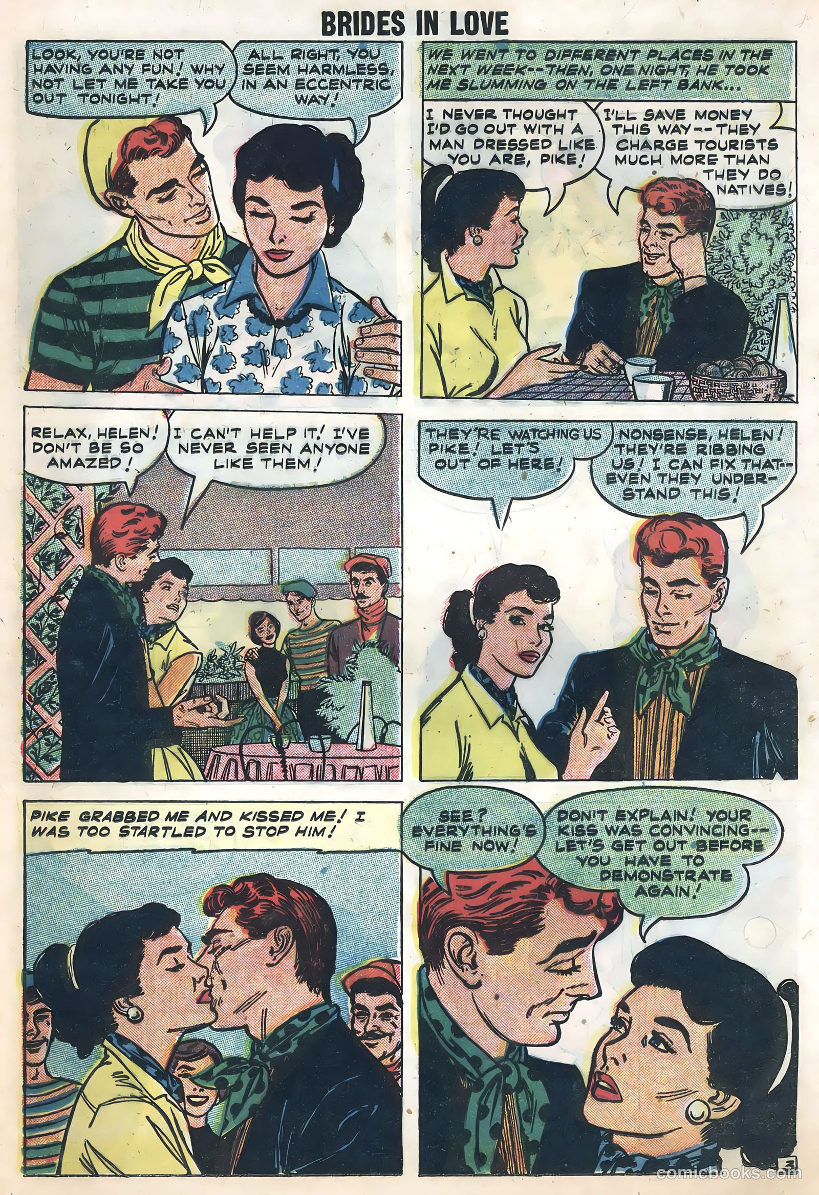 Brides in Love #8 (1958) — page 25