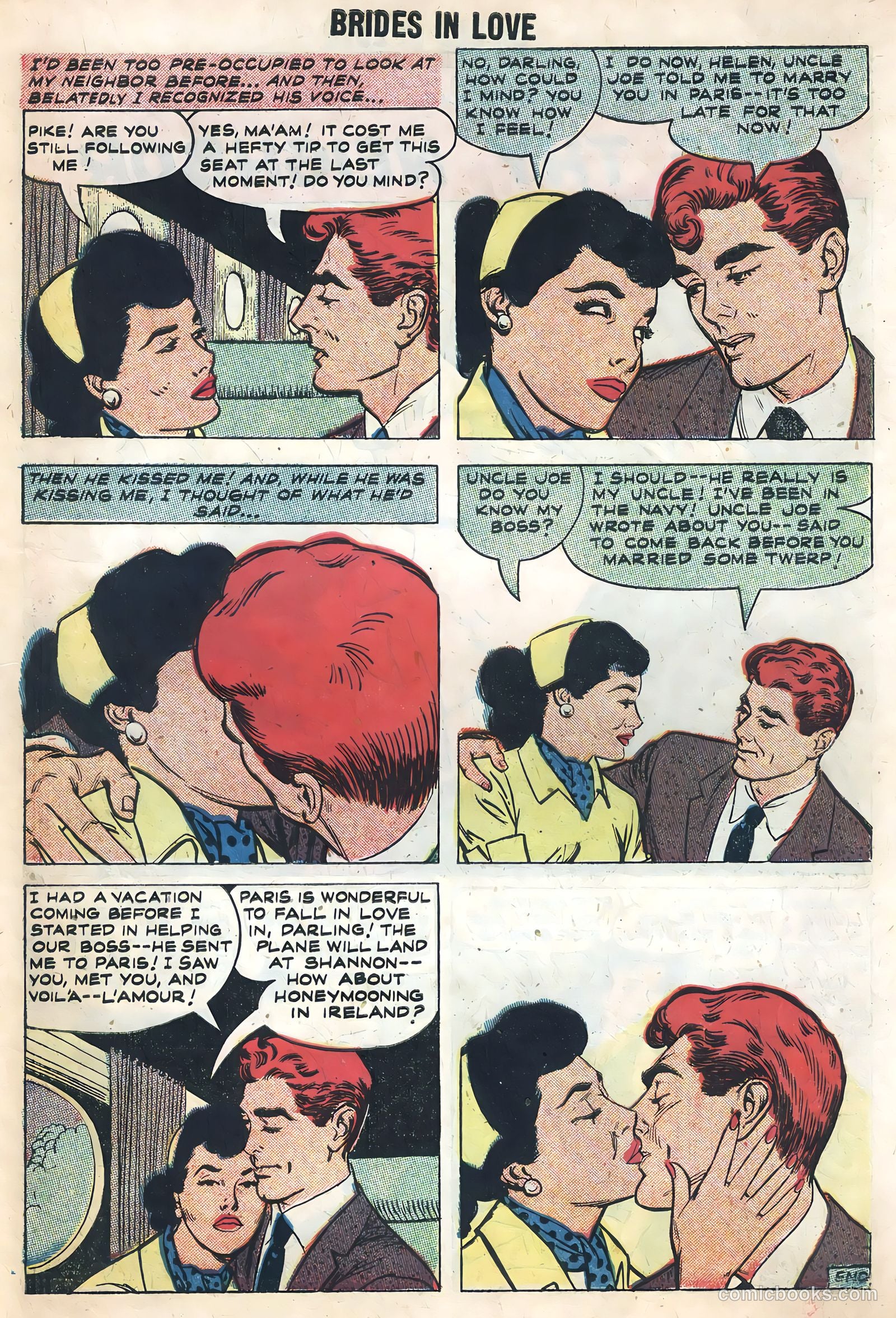 Brides in Love #8 (1958) — page 27