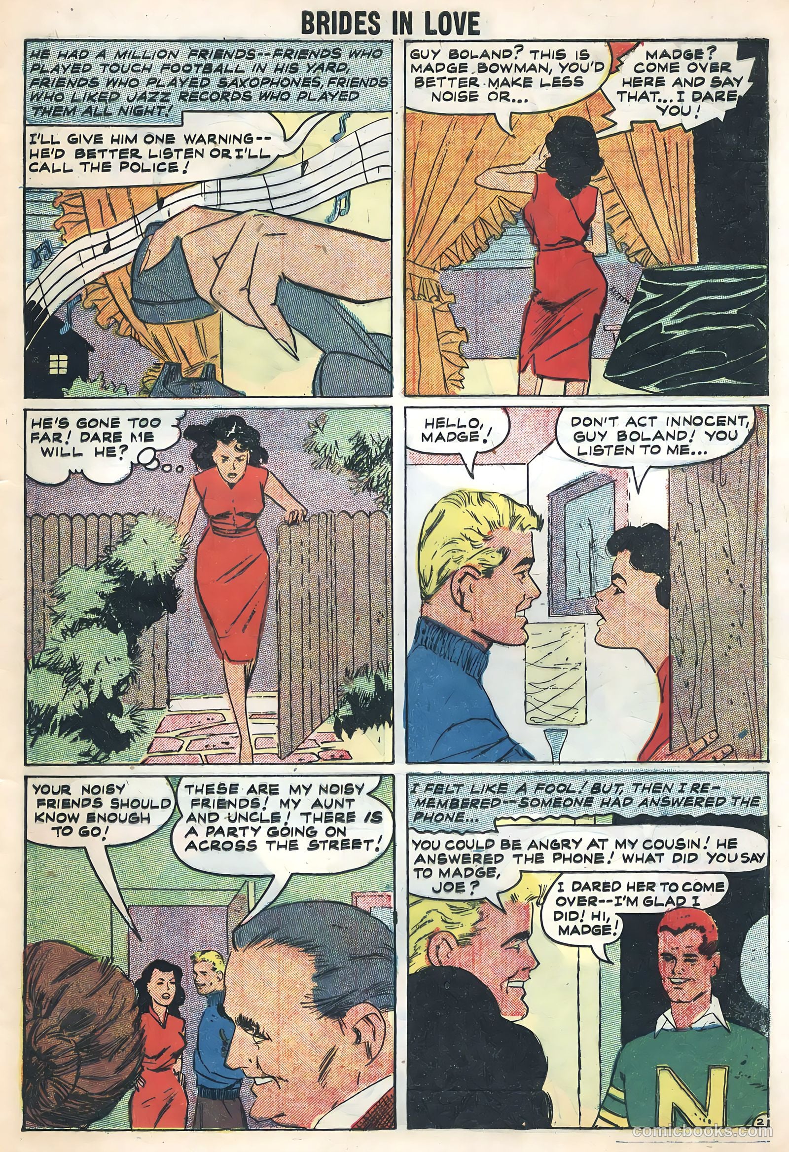 Brides in Love #8 (1958) — page 29