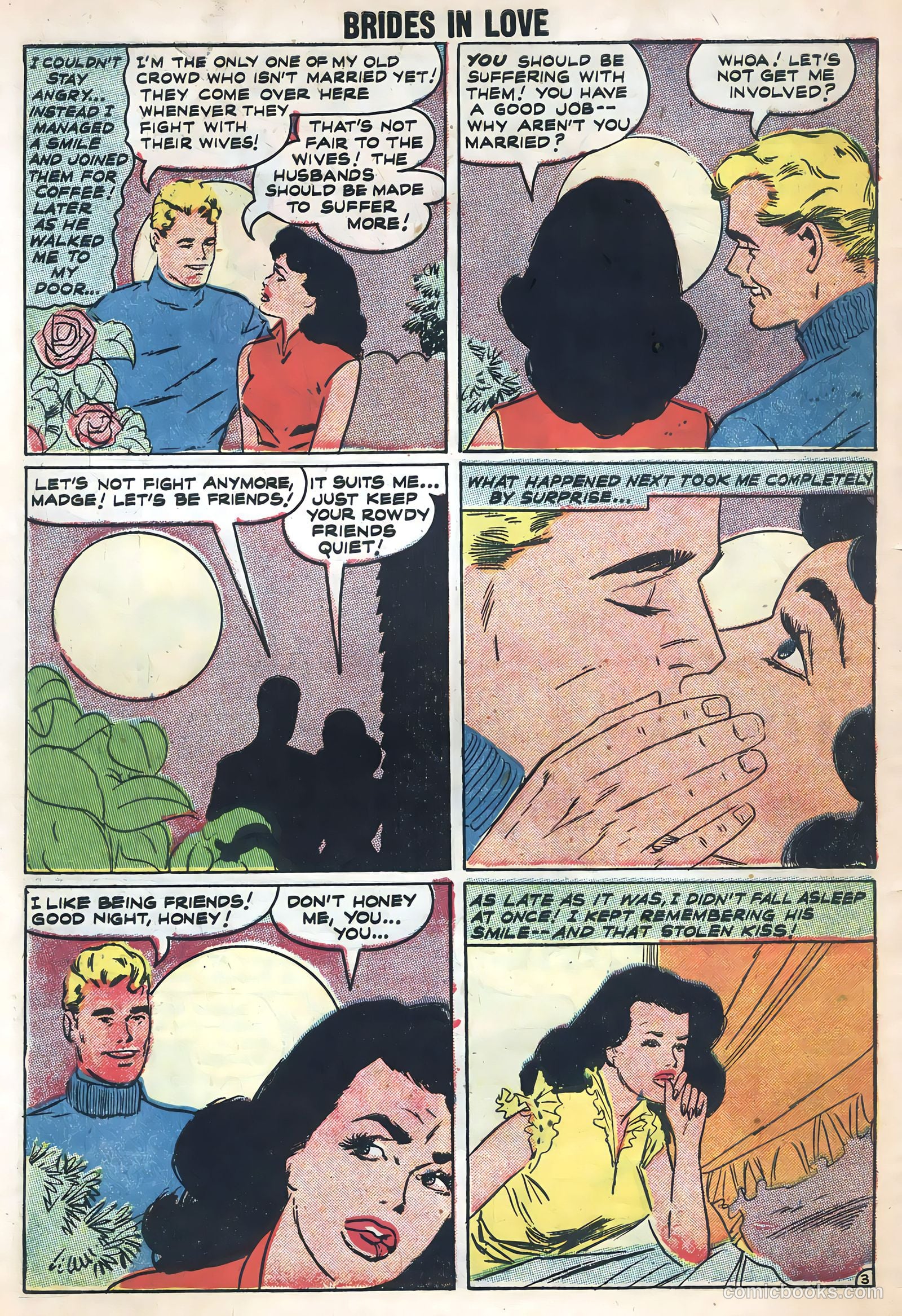 Brides in Love #8 (1958) — page 30