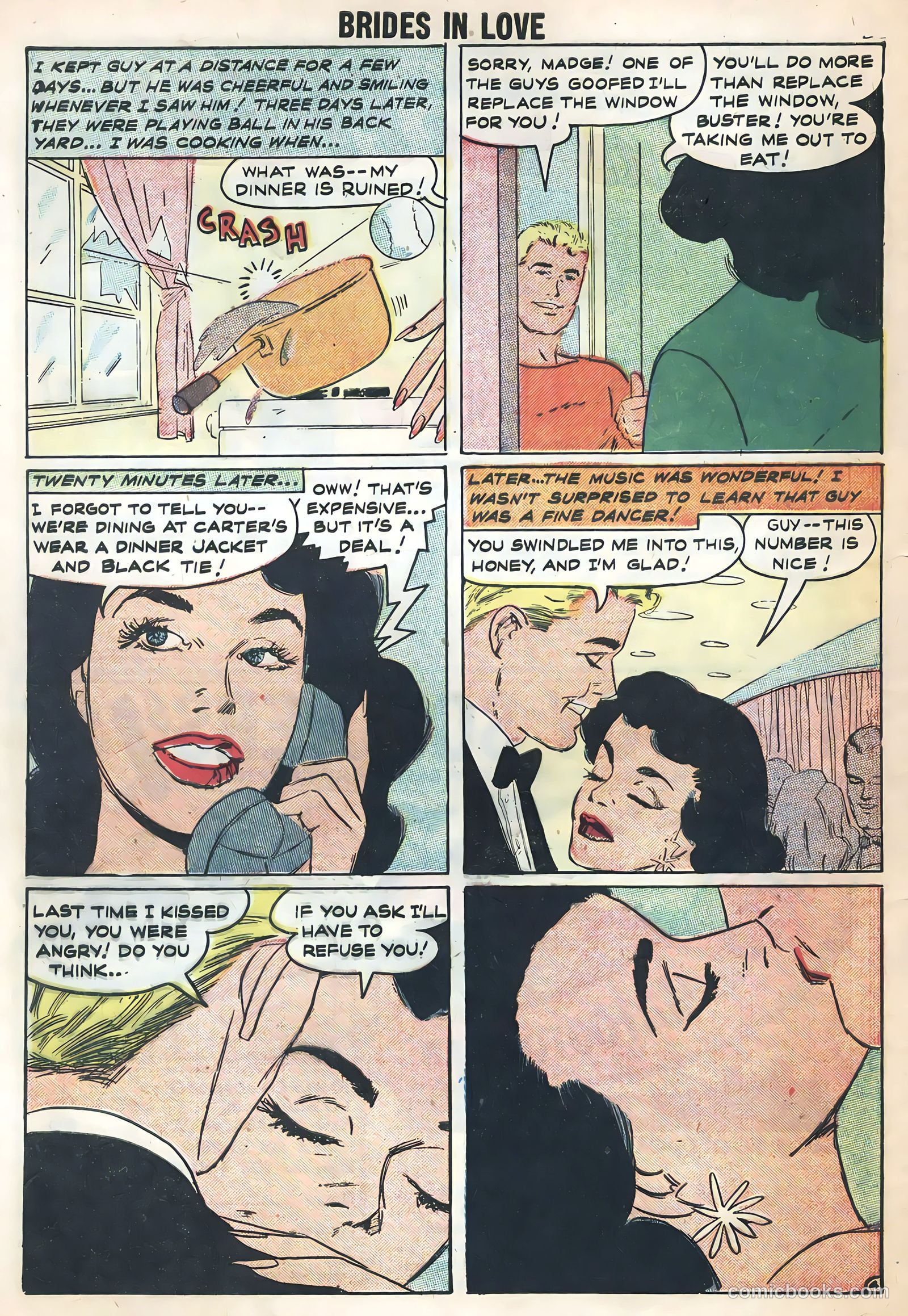 Brides in Love #8 (1958) — page 32