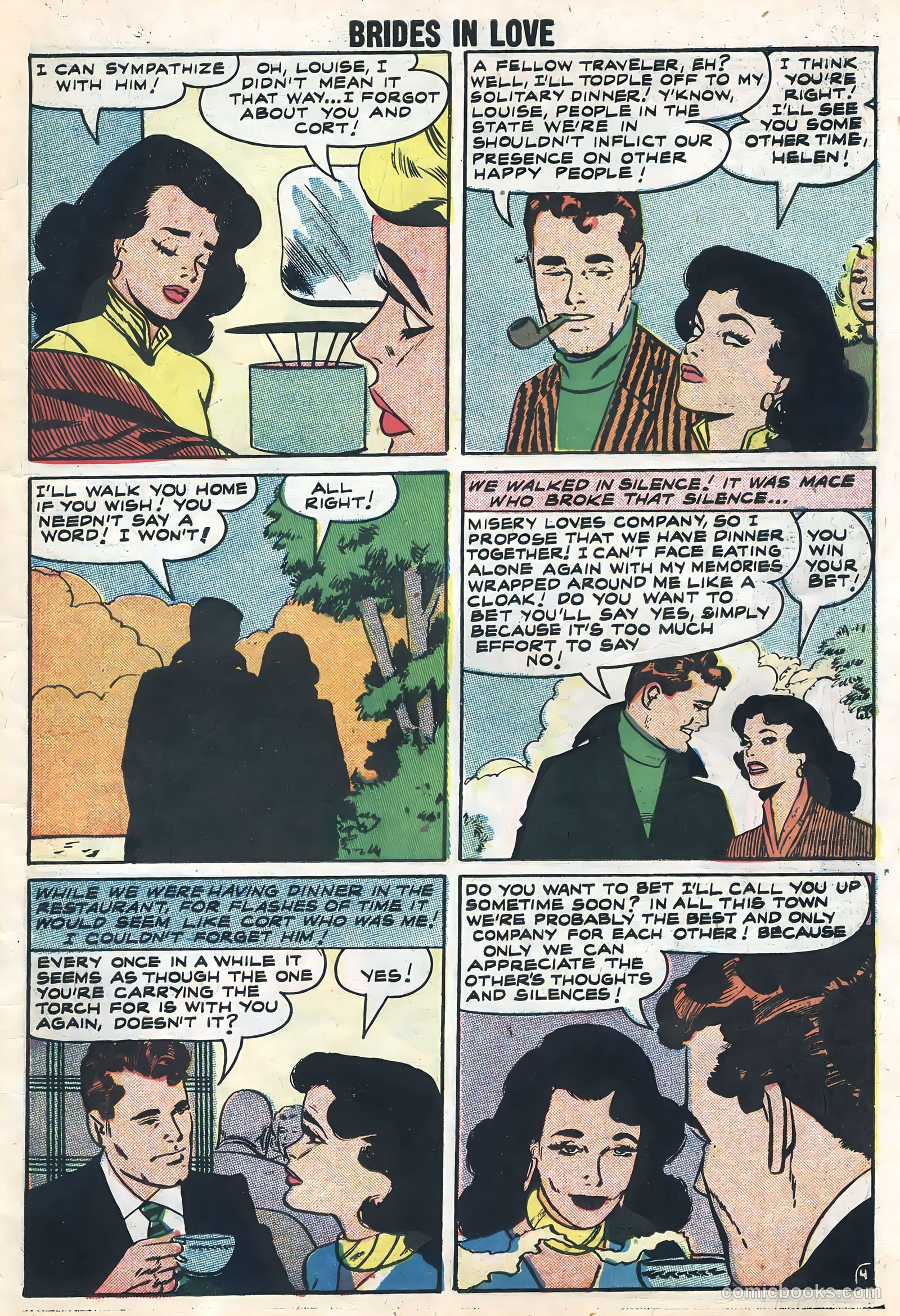 Brides in Love #9 (1958) — page 7
