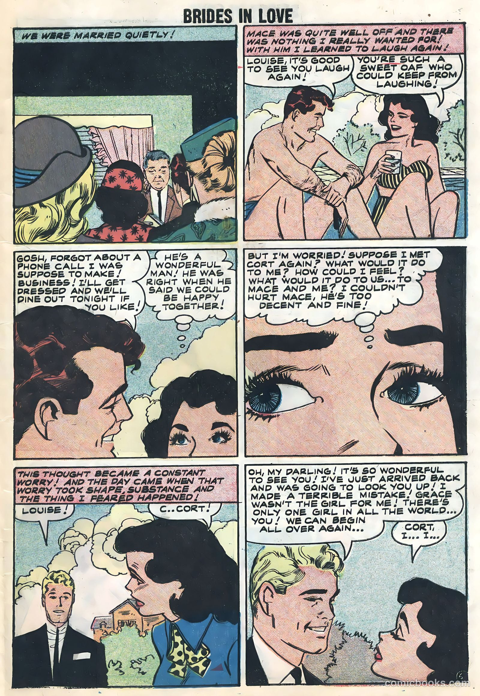 Brides in Love #9 (1958) — page 9