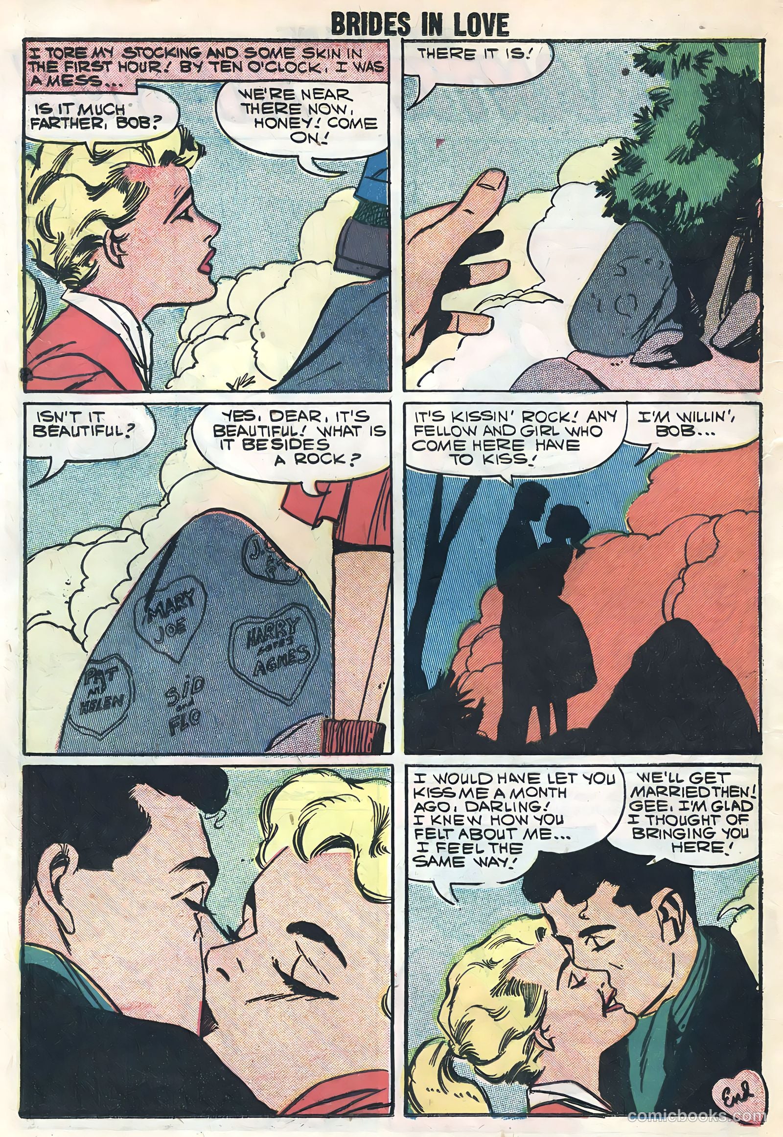 Brides in Love #9 (1958) — page 12