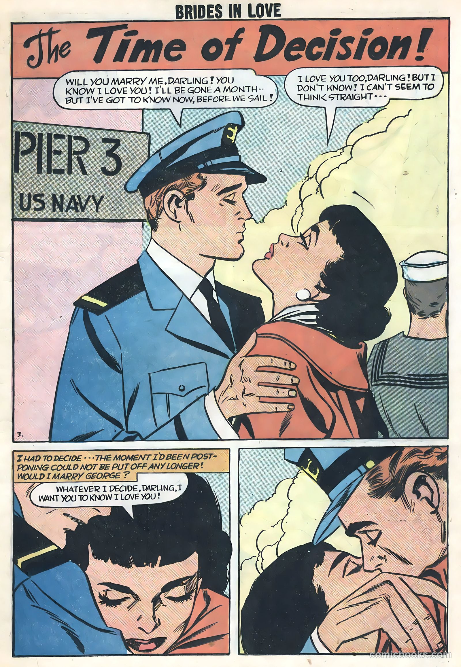 Brides in Love #9 (1958) — page 13