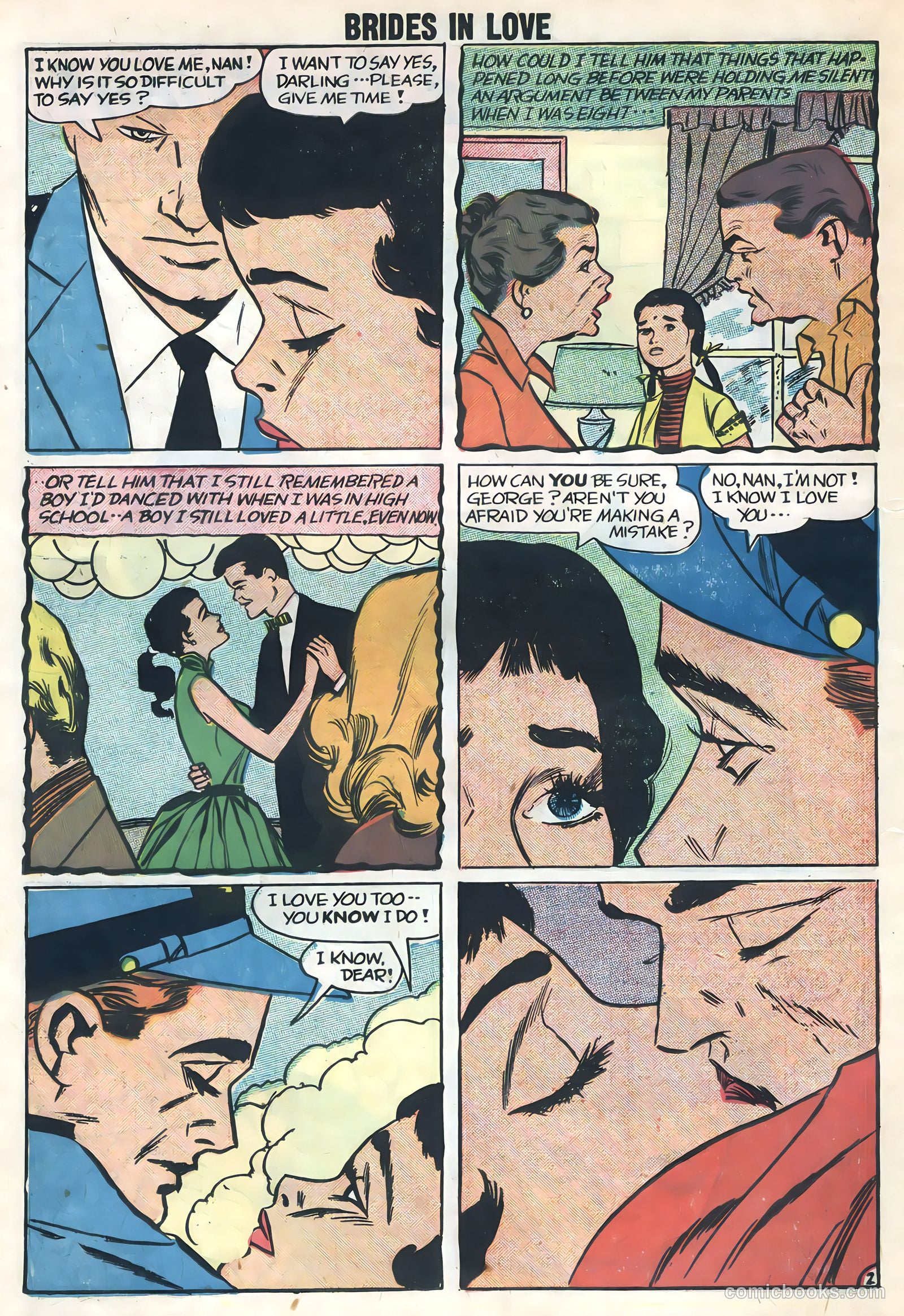 Brides in Love #9 (1958) — page 14