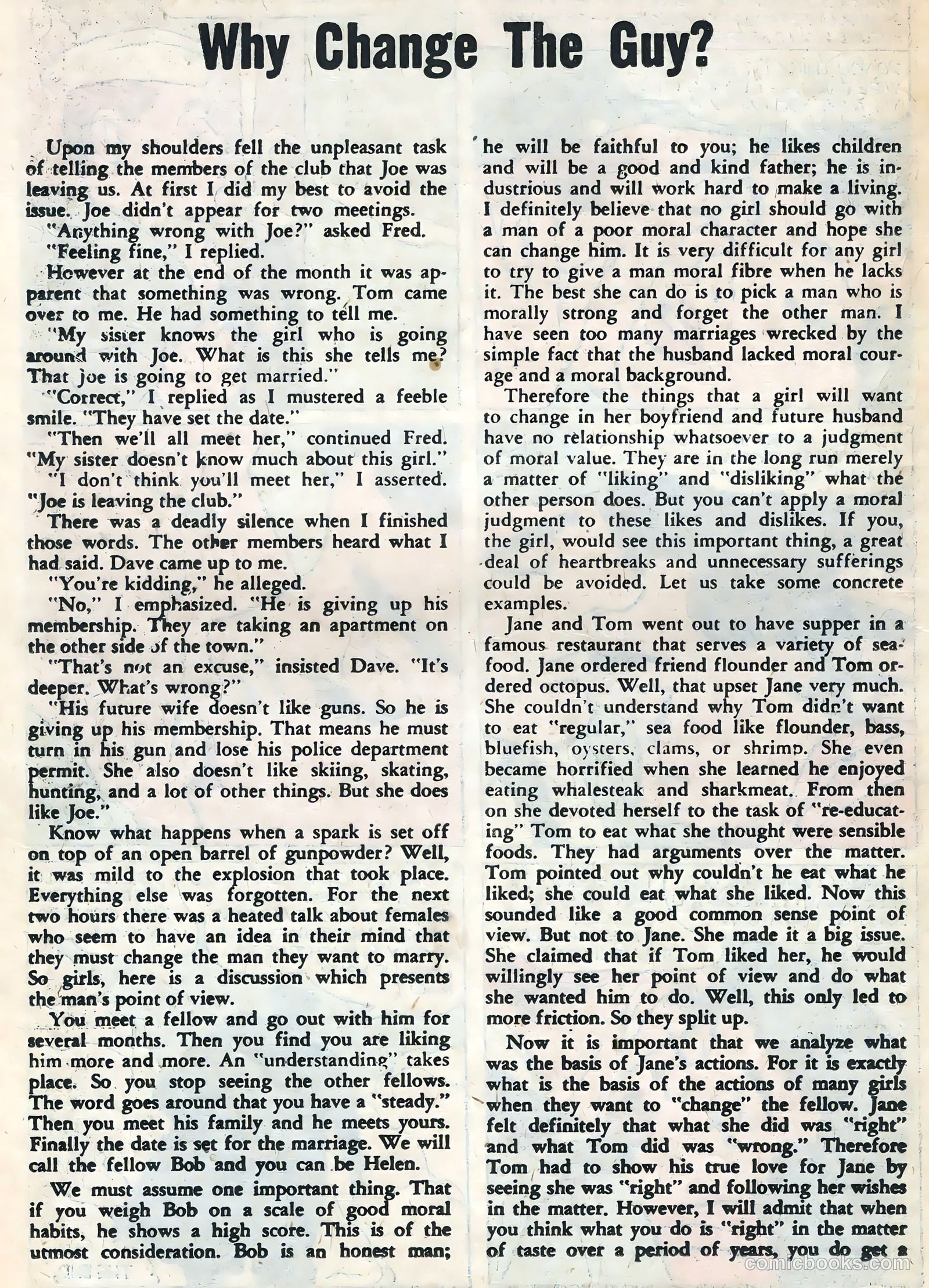 Brides in Love #9 (1958) — page 18