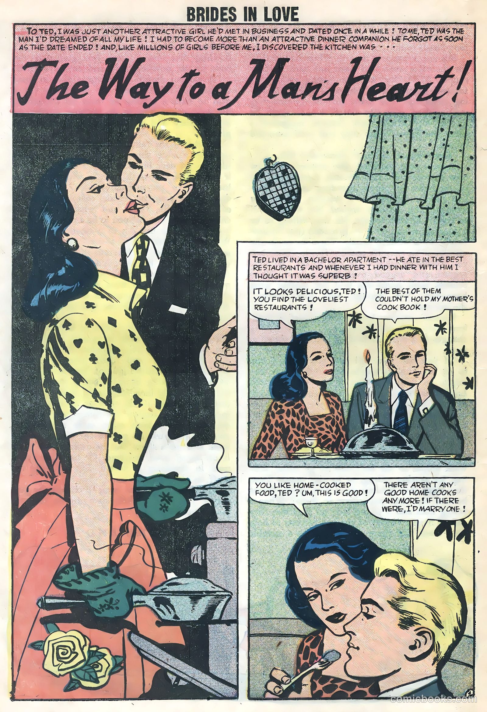 Brides in Love #9 (1958) — page 20