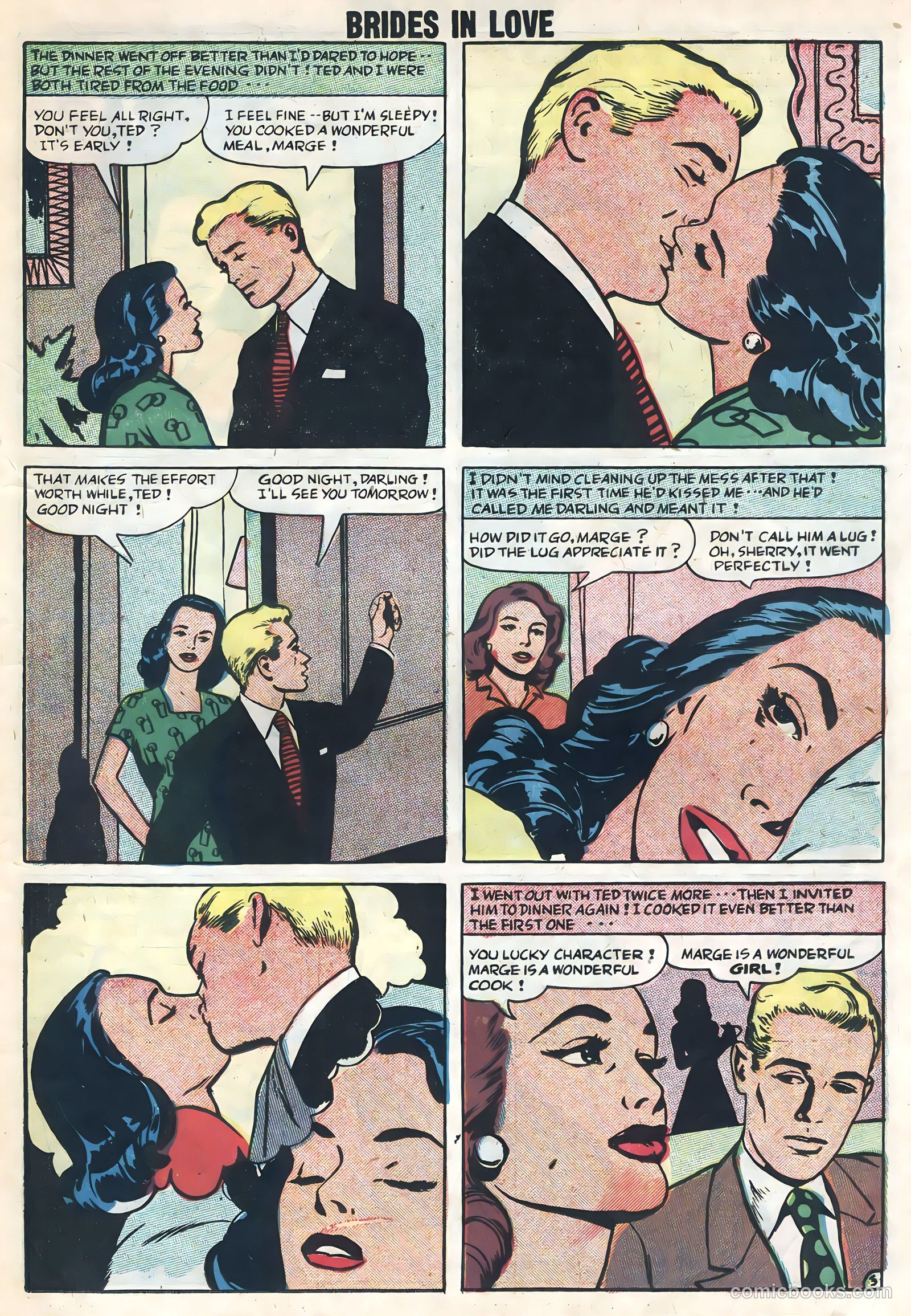 Brides in Love #9 (1958) — page 23