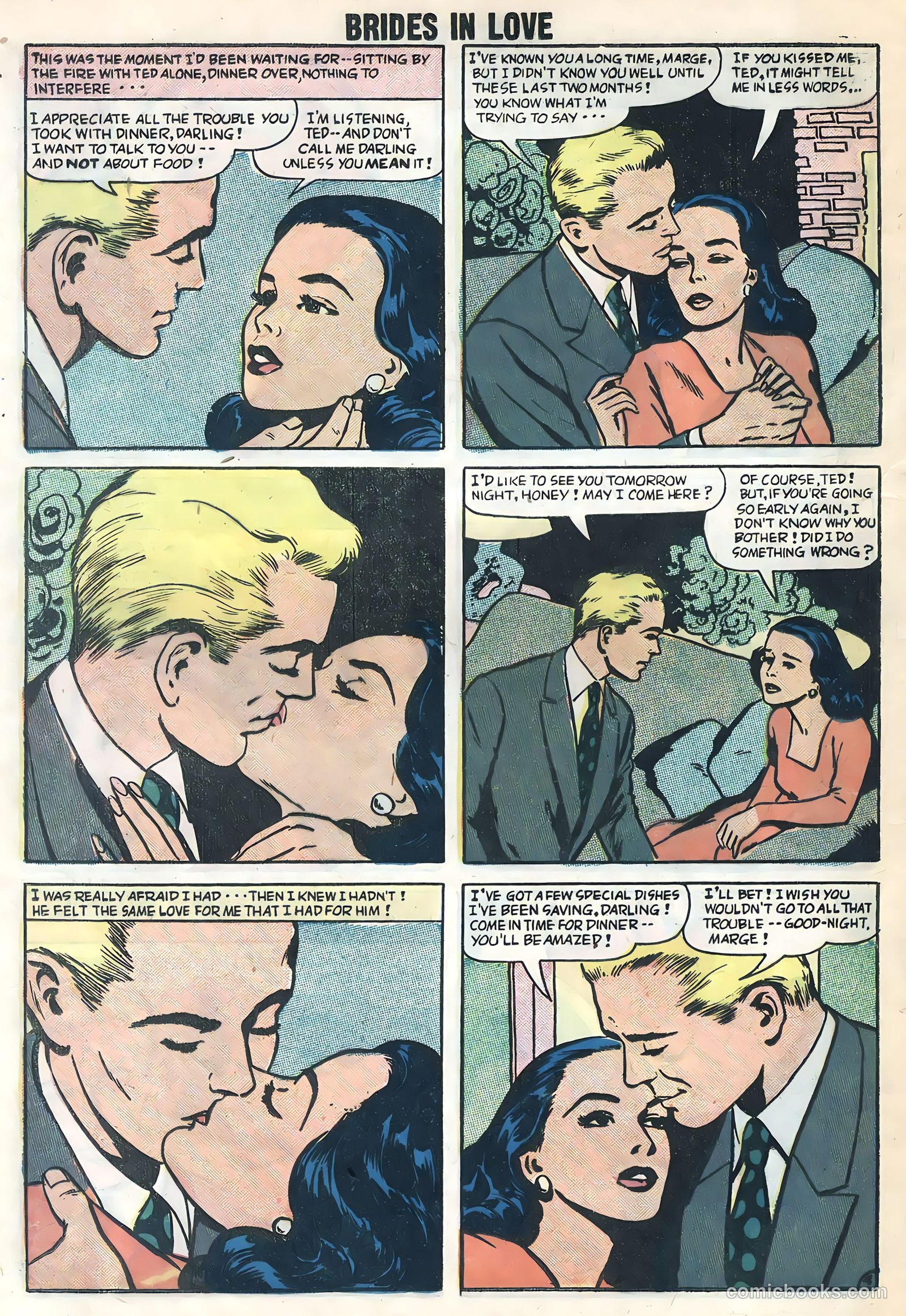 Brides in Love #9 (1958) — page 24