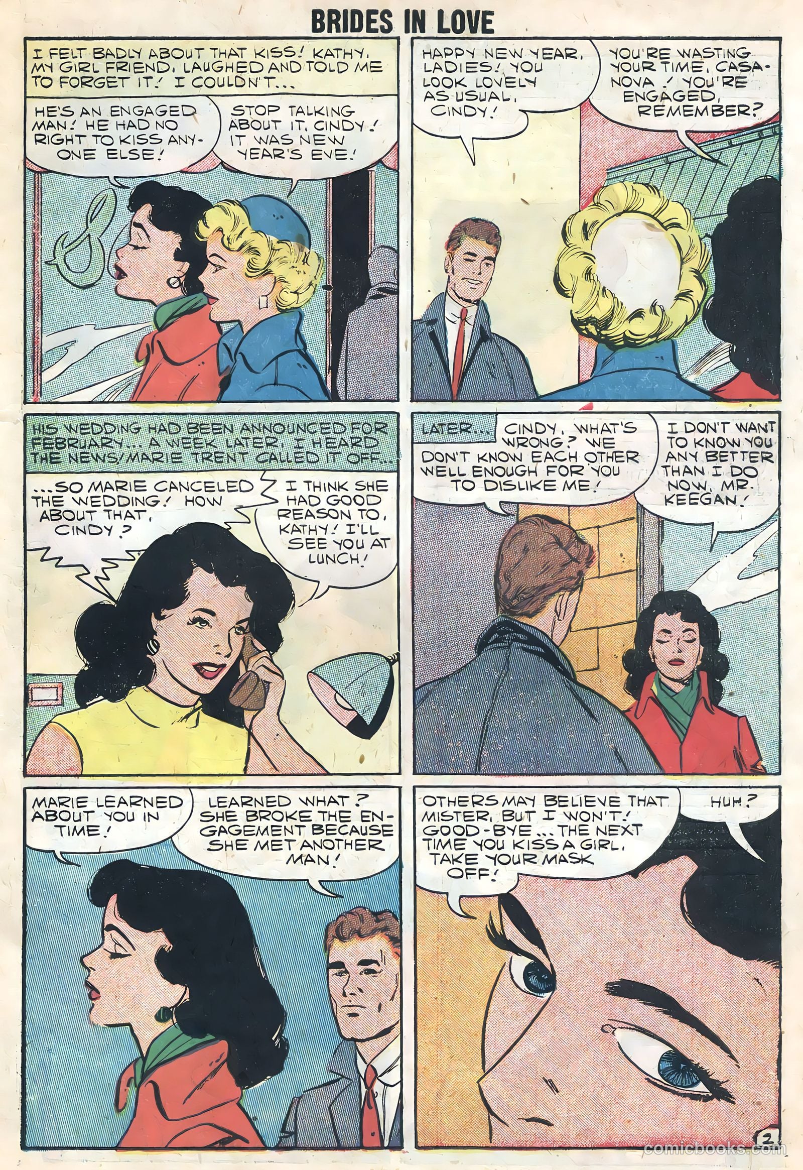 Brides in Love #9 (1958) — page 27
