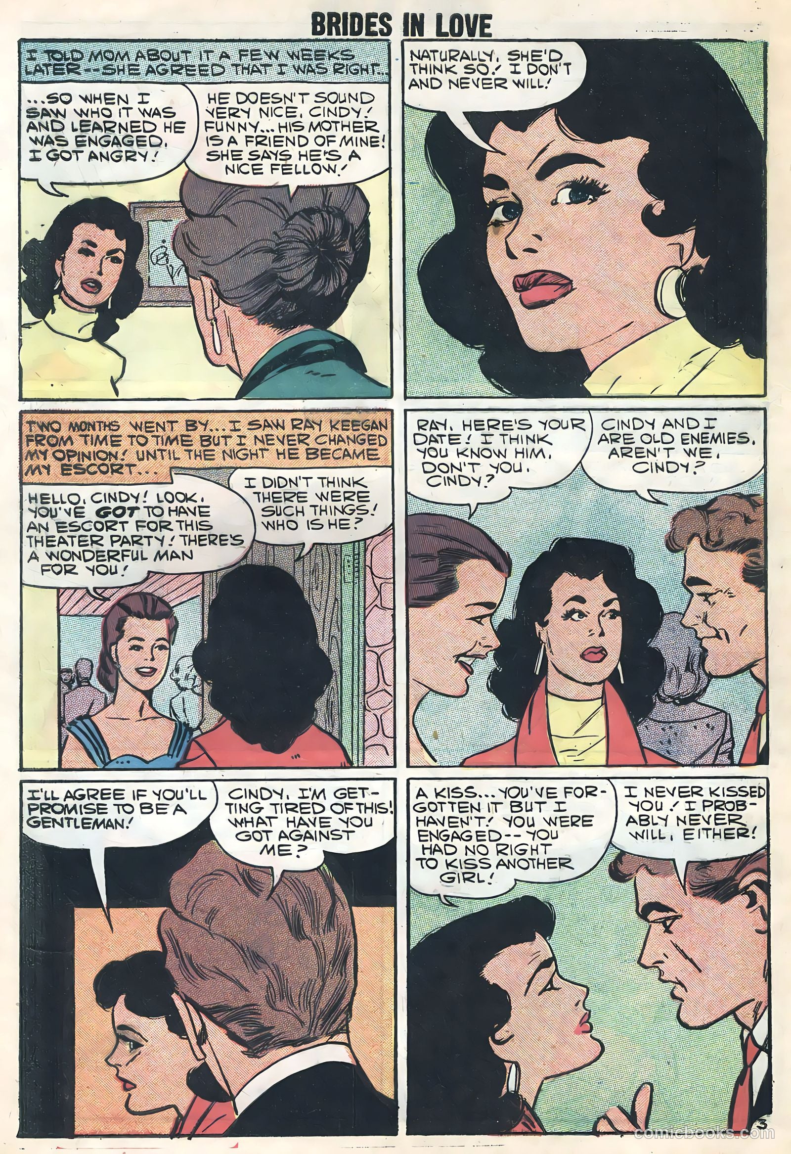 Brides in Love #9 (1958) — page 28