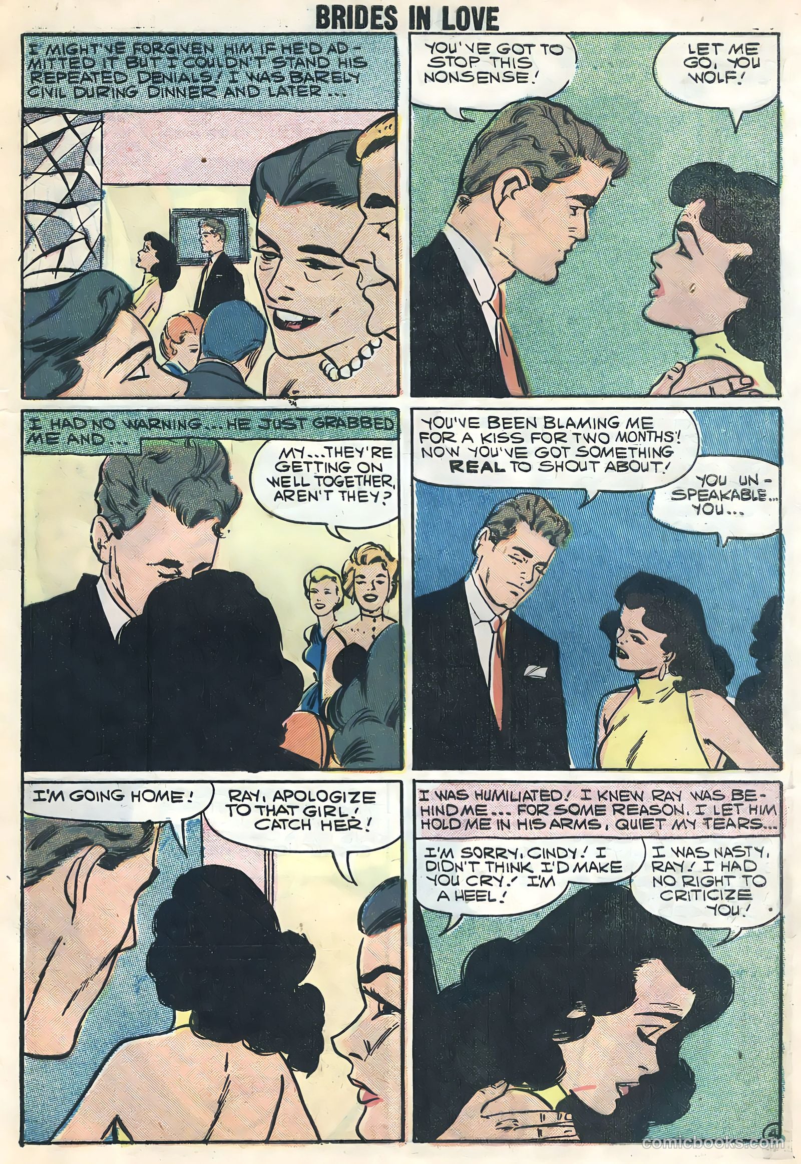 Brides in Love #9 (1958) — page 29