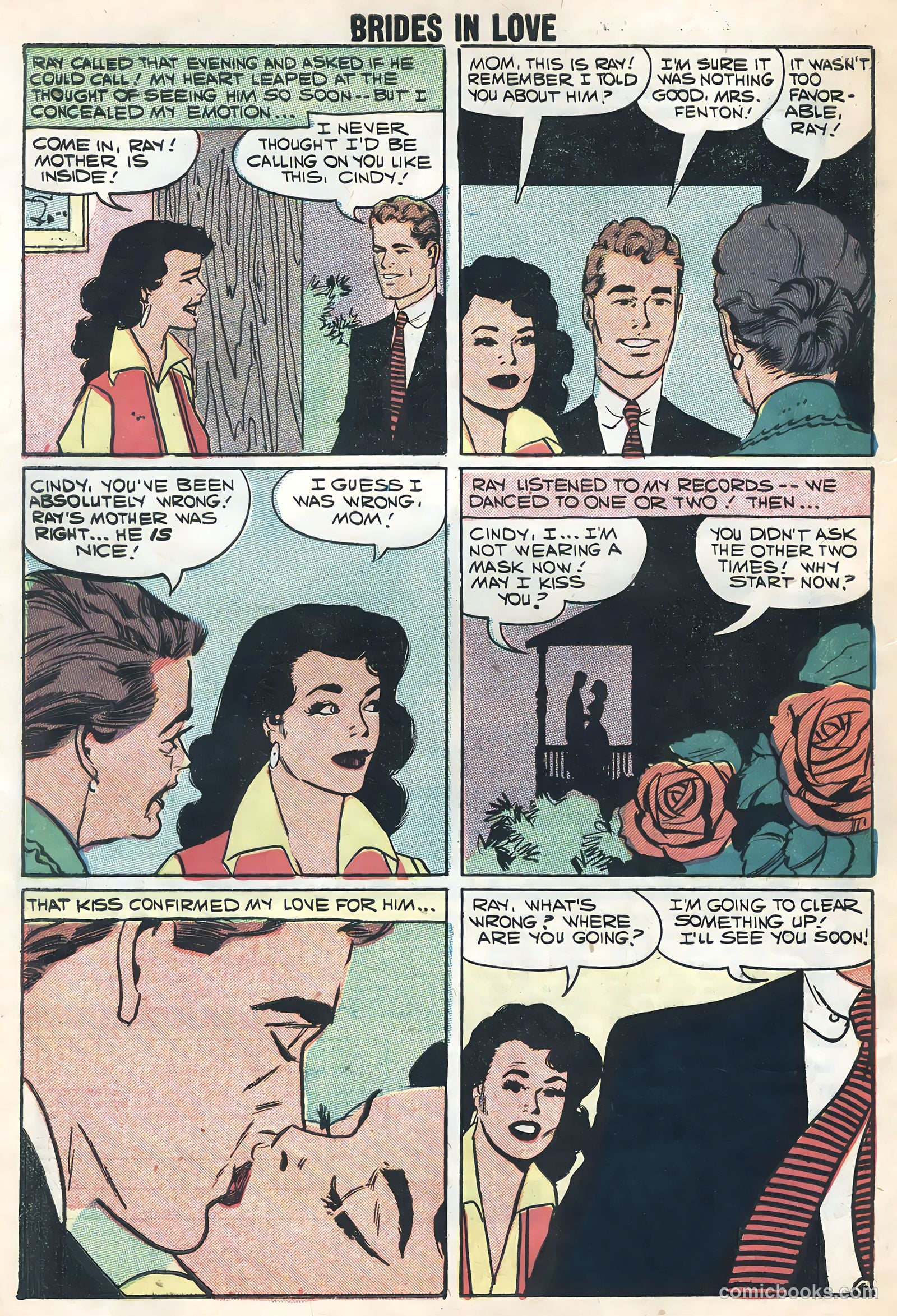 Brides in Love #9 (1958) — page 32