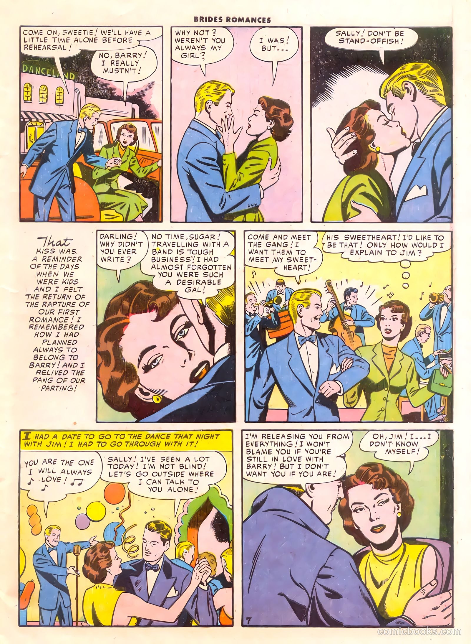 Brides Romances #14 (1955) — page 9