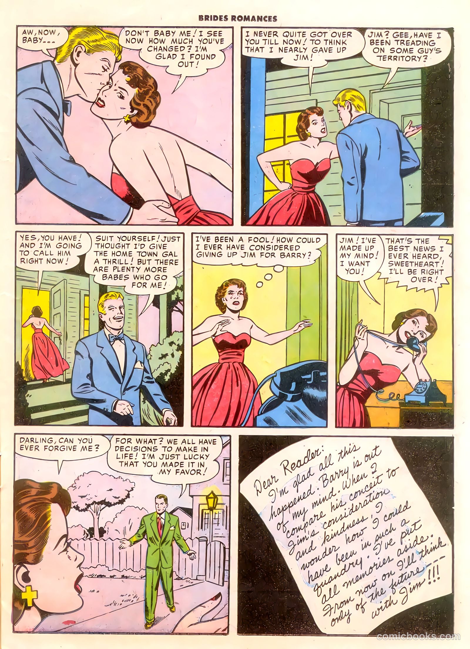 Brides Romances #14 (1955) — page 11