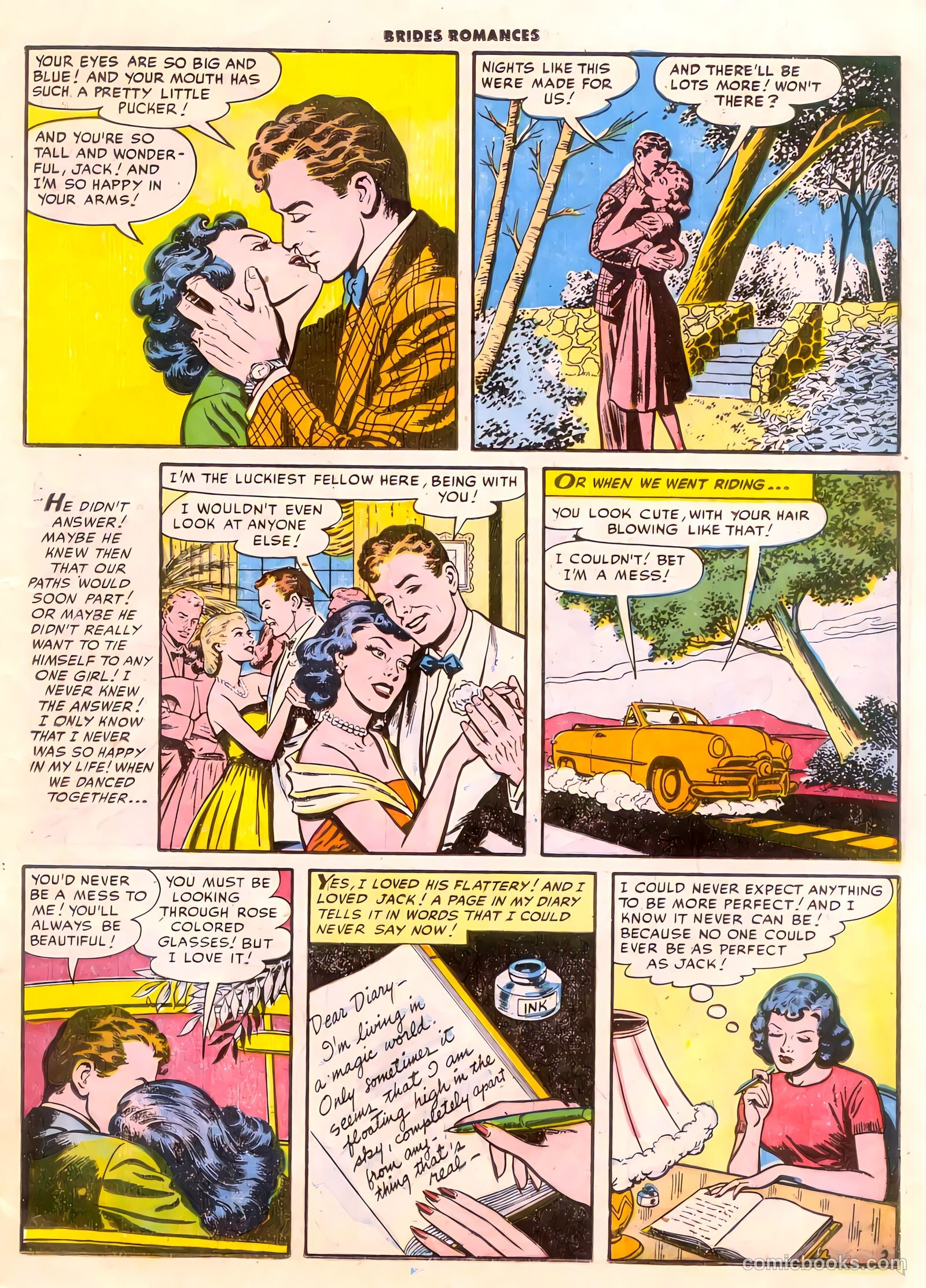 Brides Romances #14 (1955) — page 13