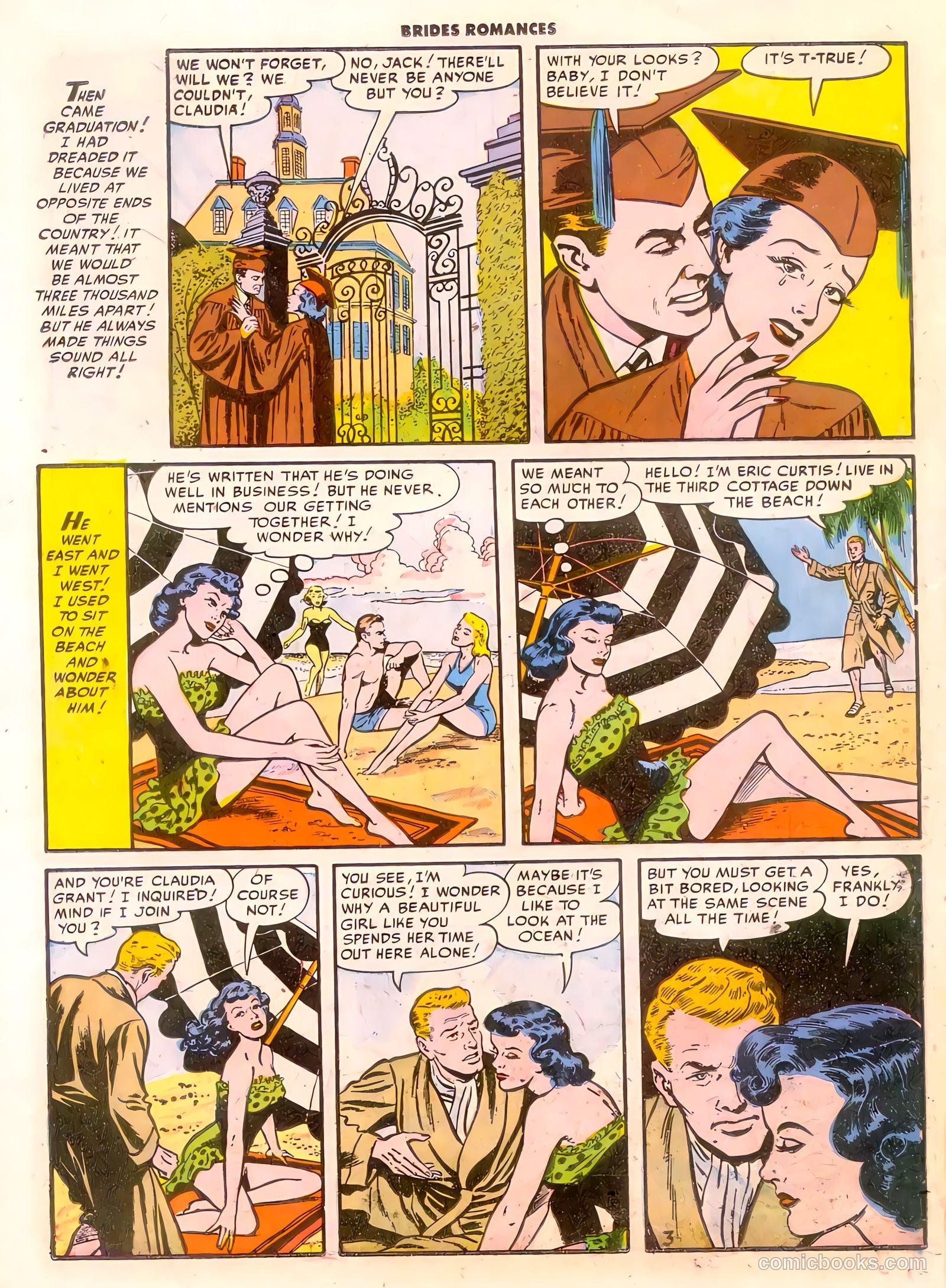 Brides Romances #14 (1955) — page 14