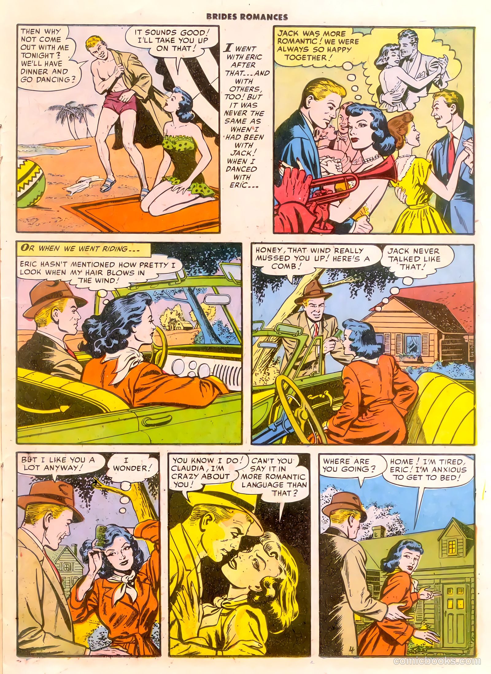 Brides Romances #14 (1955) — page 15