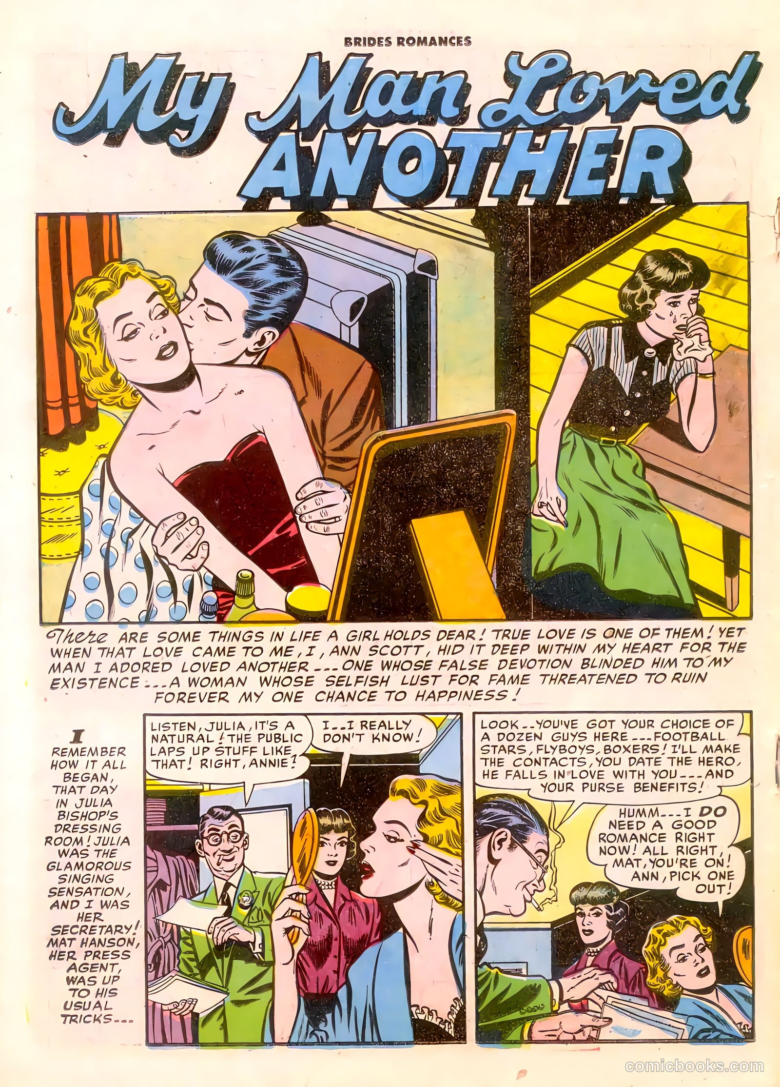 Brides Romances #14 (1955) — page 18