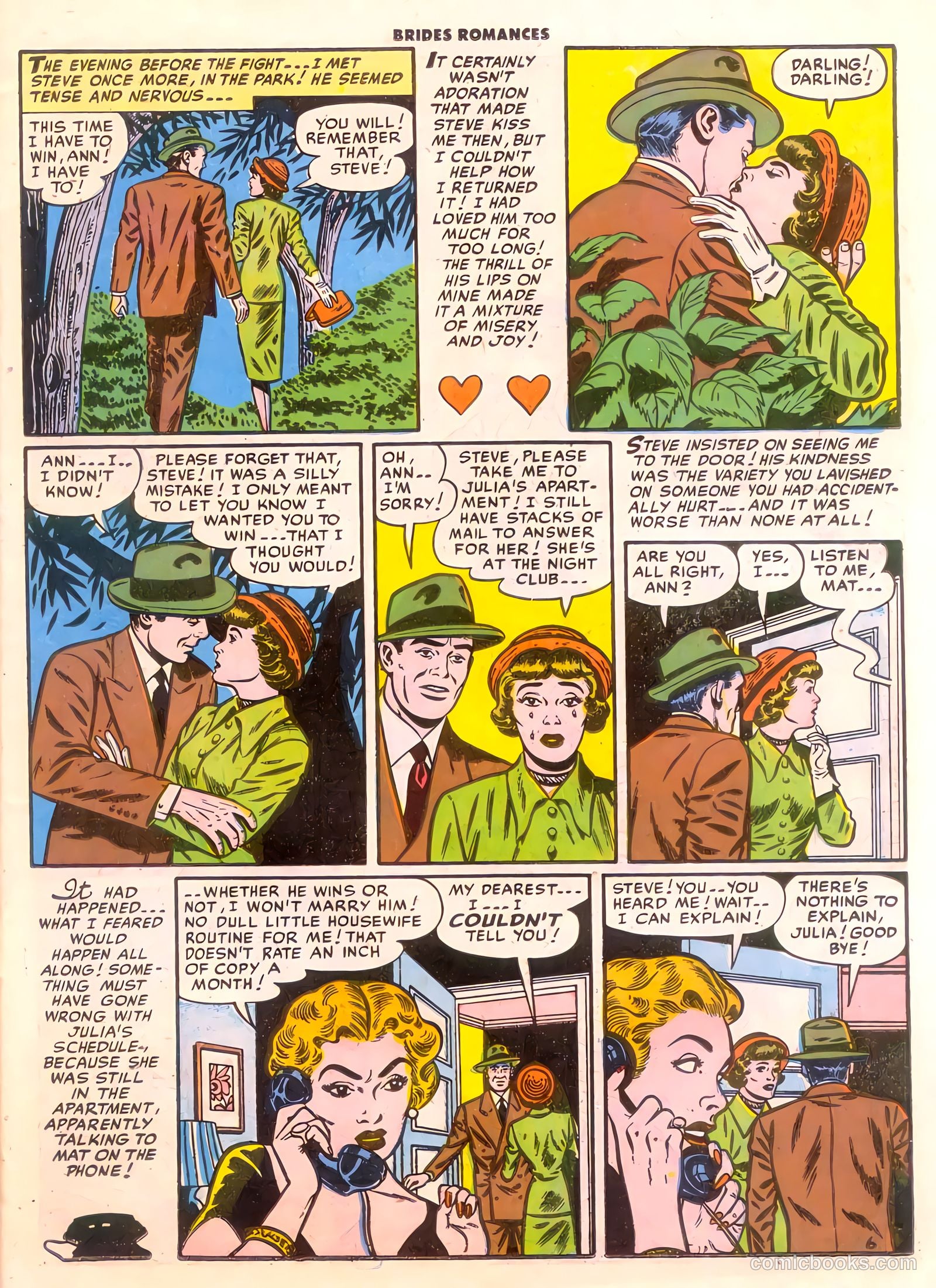 Brides Romances #14 (1955) — page 23