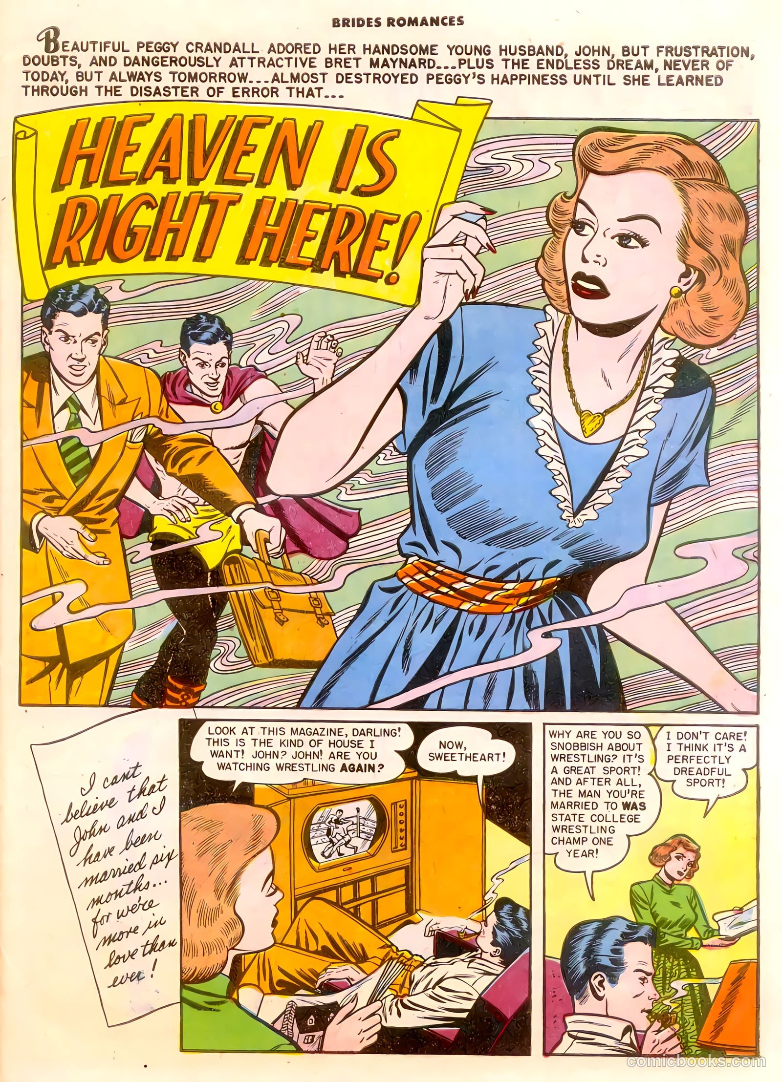 Brides Romances #14 (1955) — page 27