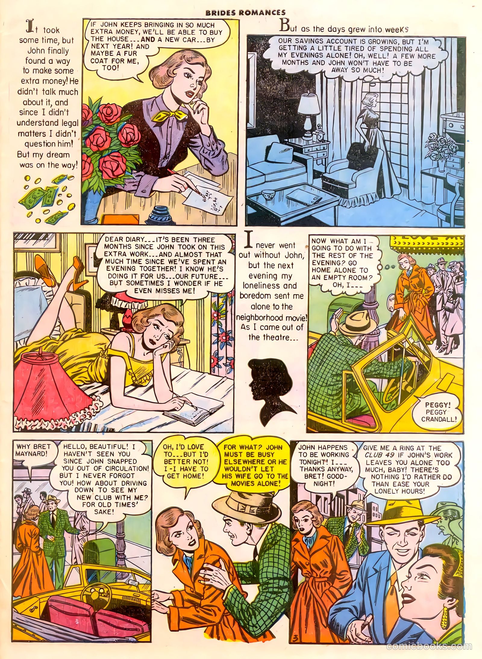 Brides Romances #14 (1955) — page 29