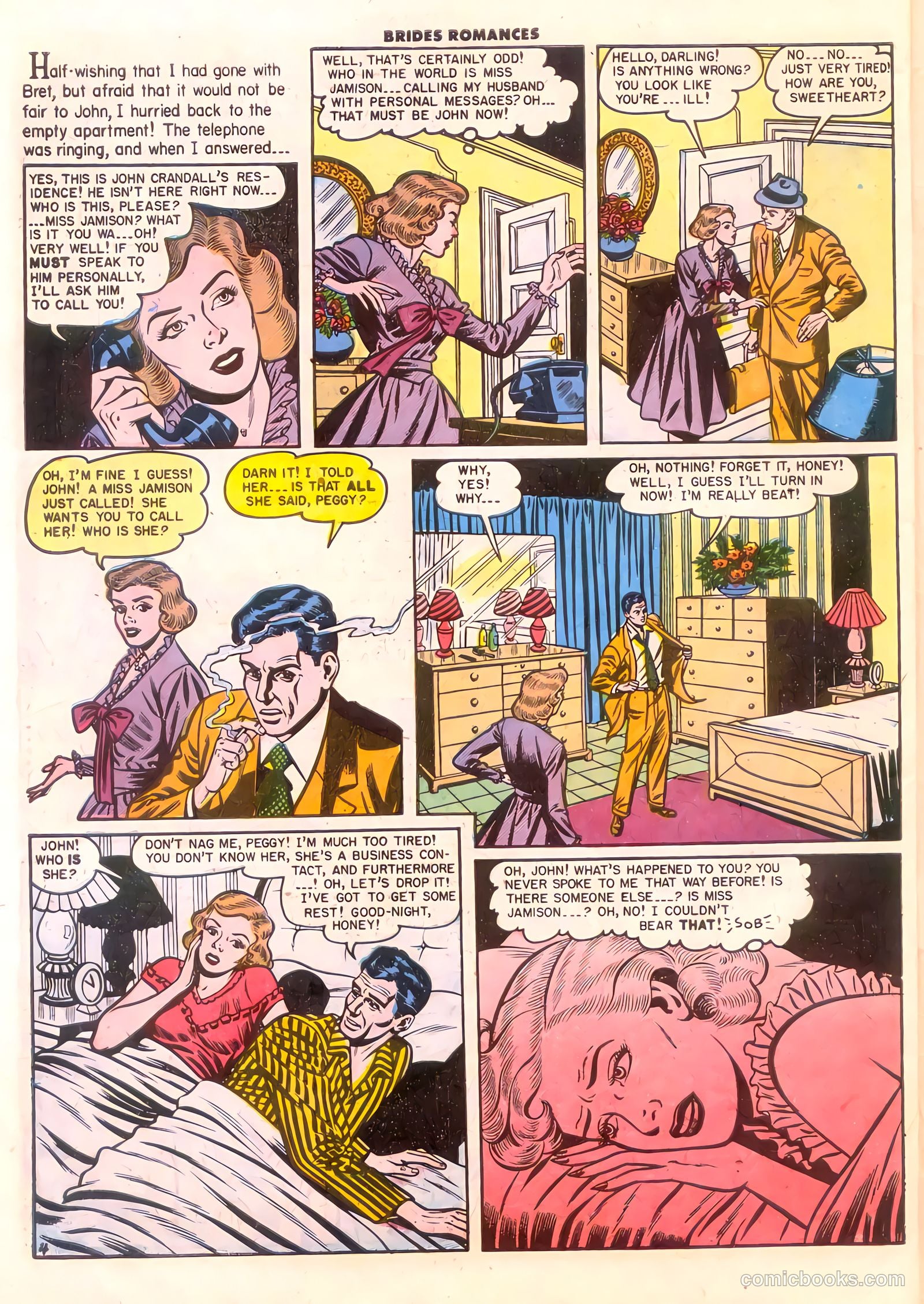 Brides Romances #14 (1955) — page 30