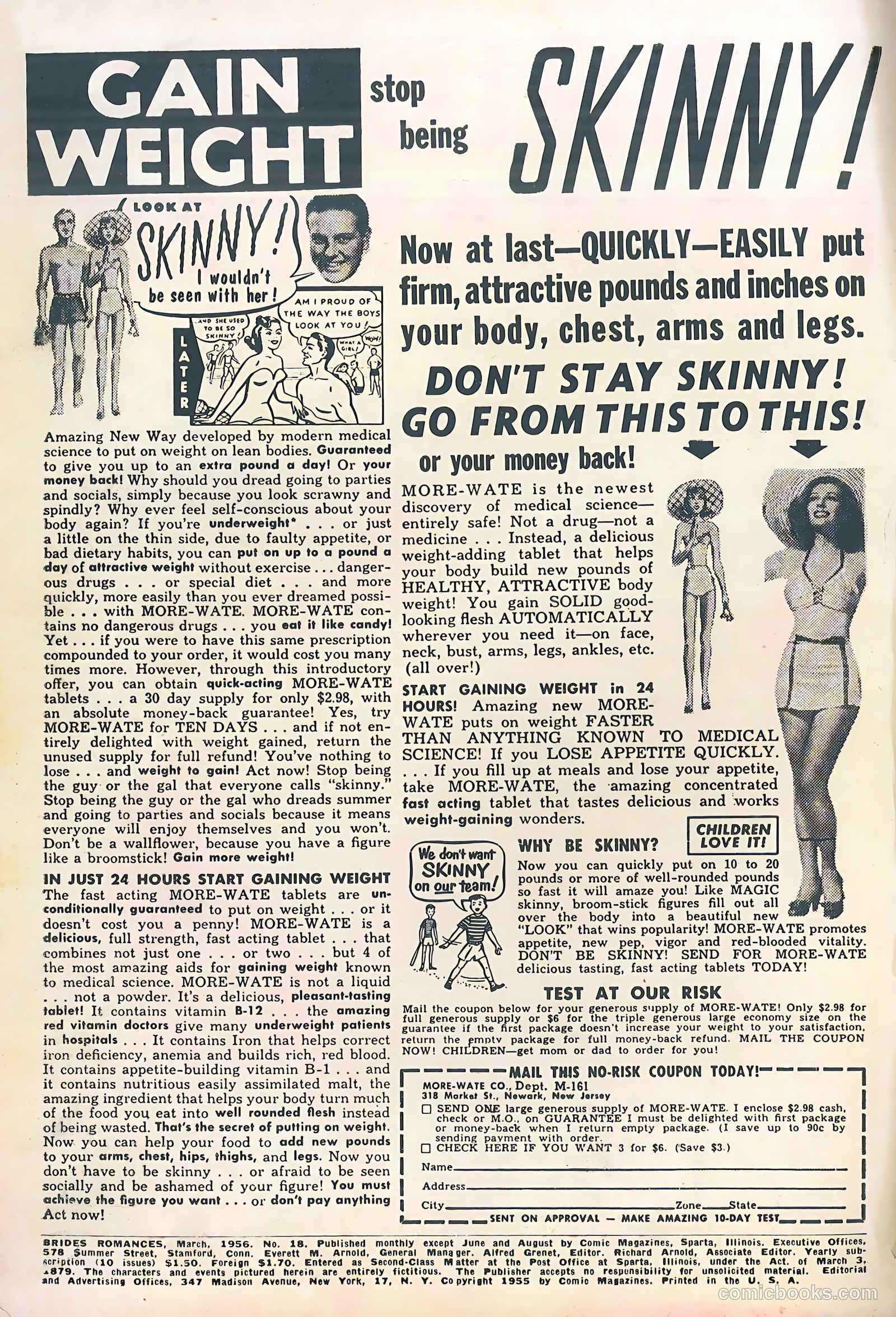 Brides Romances #18 (1956) — page 4 of 38