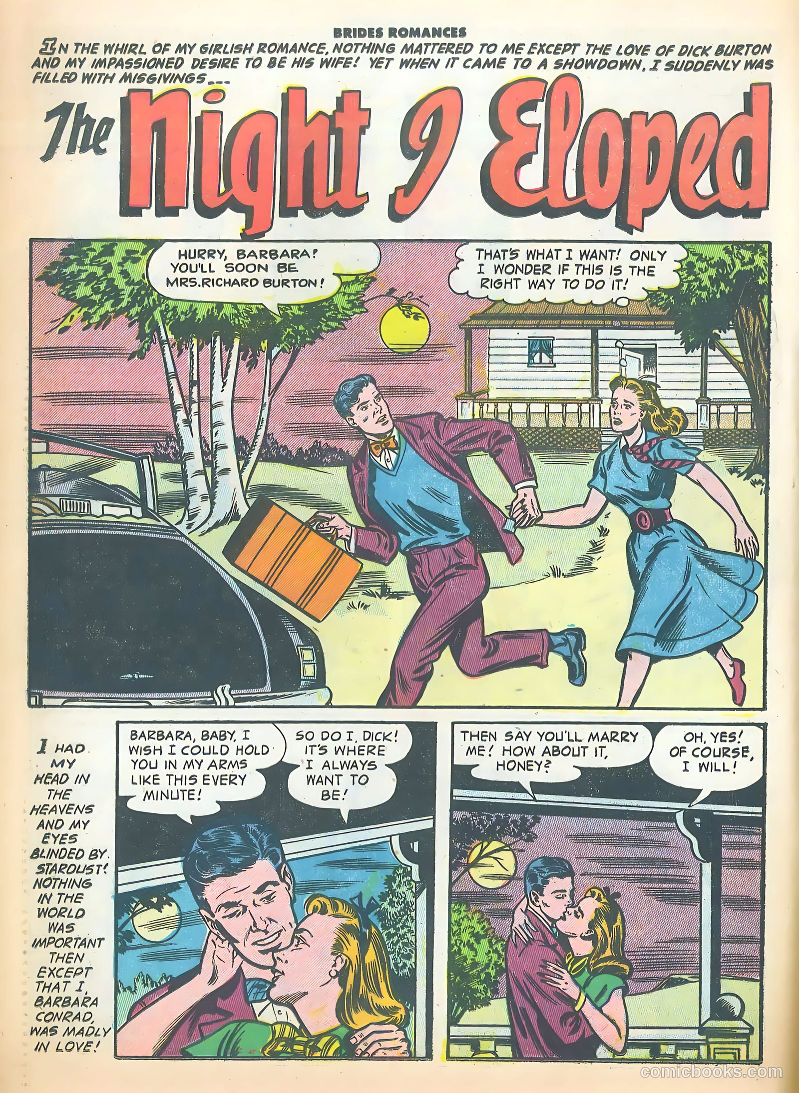 Brides Romances #18 (1956) — page 14 of 38