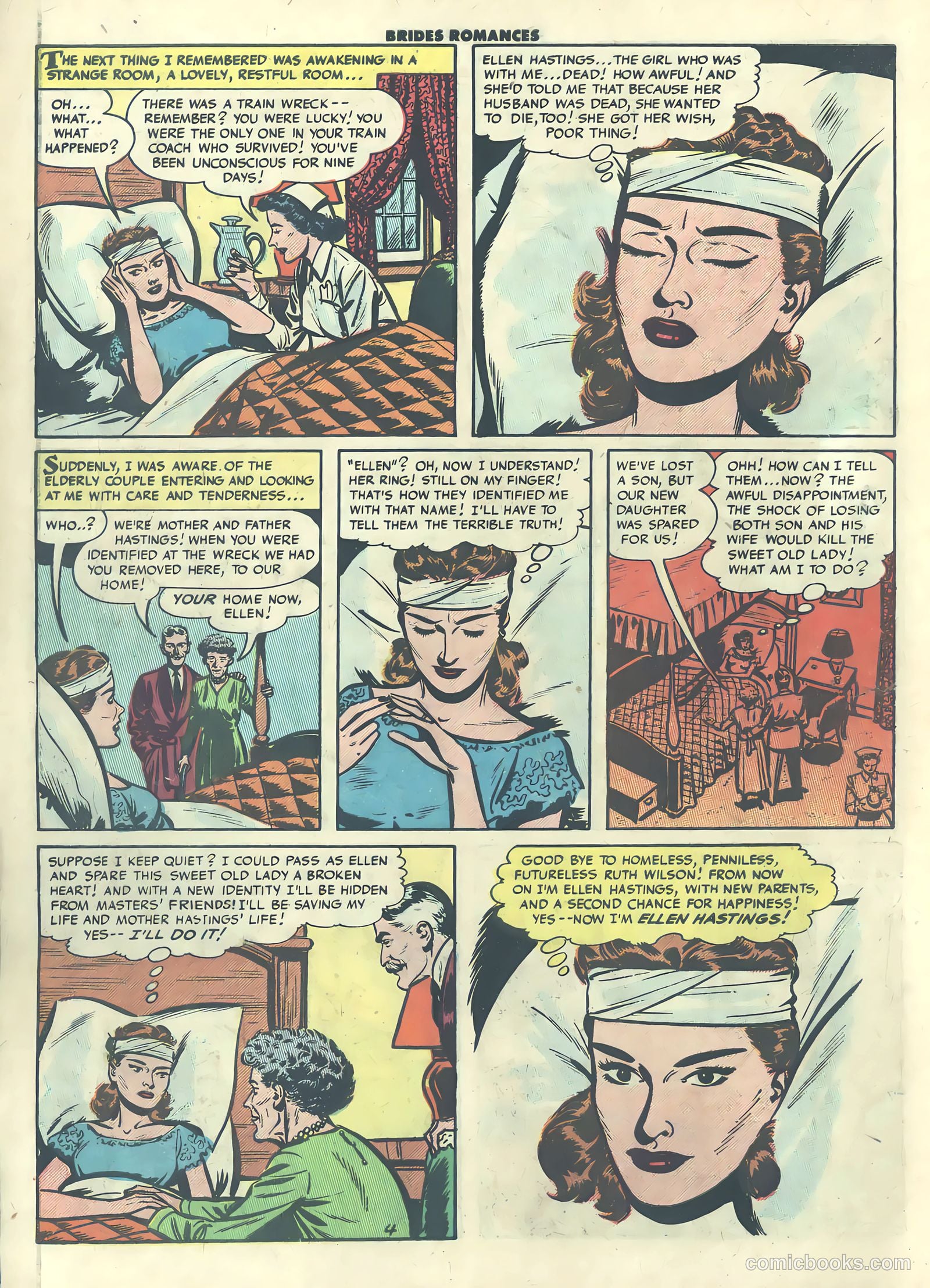 Brides Romances #19 (1956) — page 6 of 36