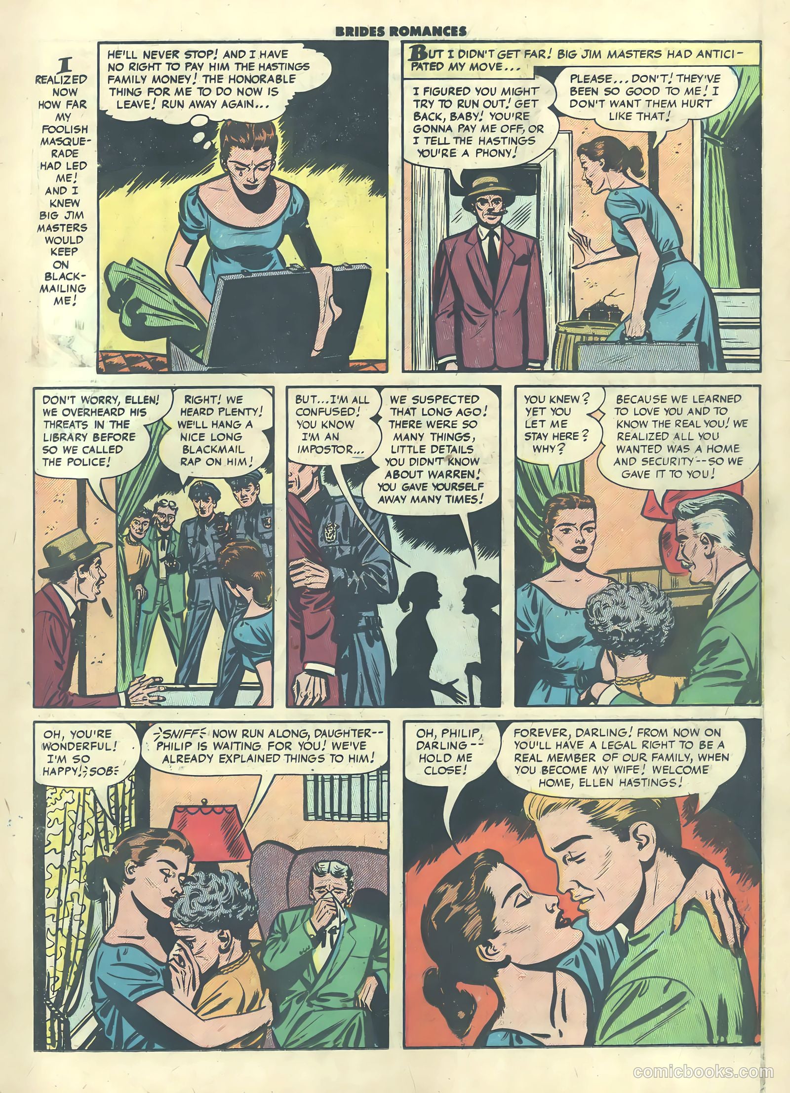 Brides Romances #19 (1956) — page 11 of 36