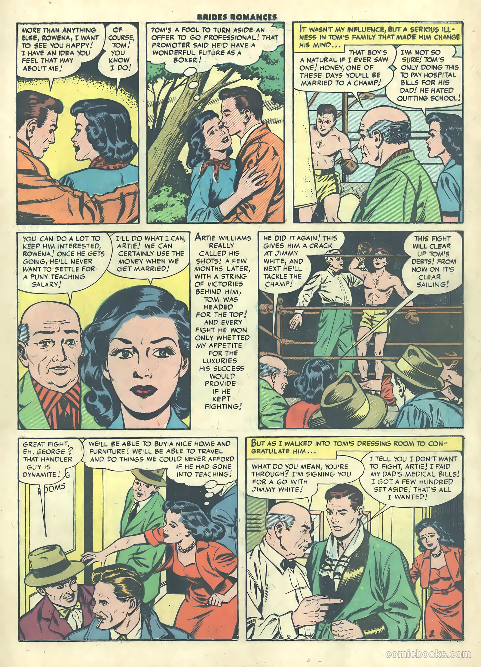 Brides Romances #19 (1956) — page 13 of 36