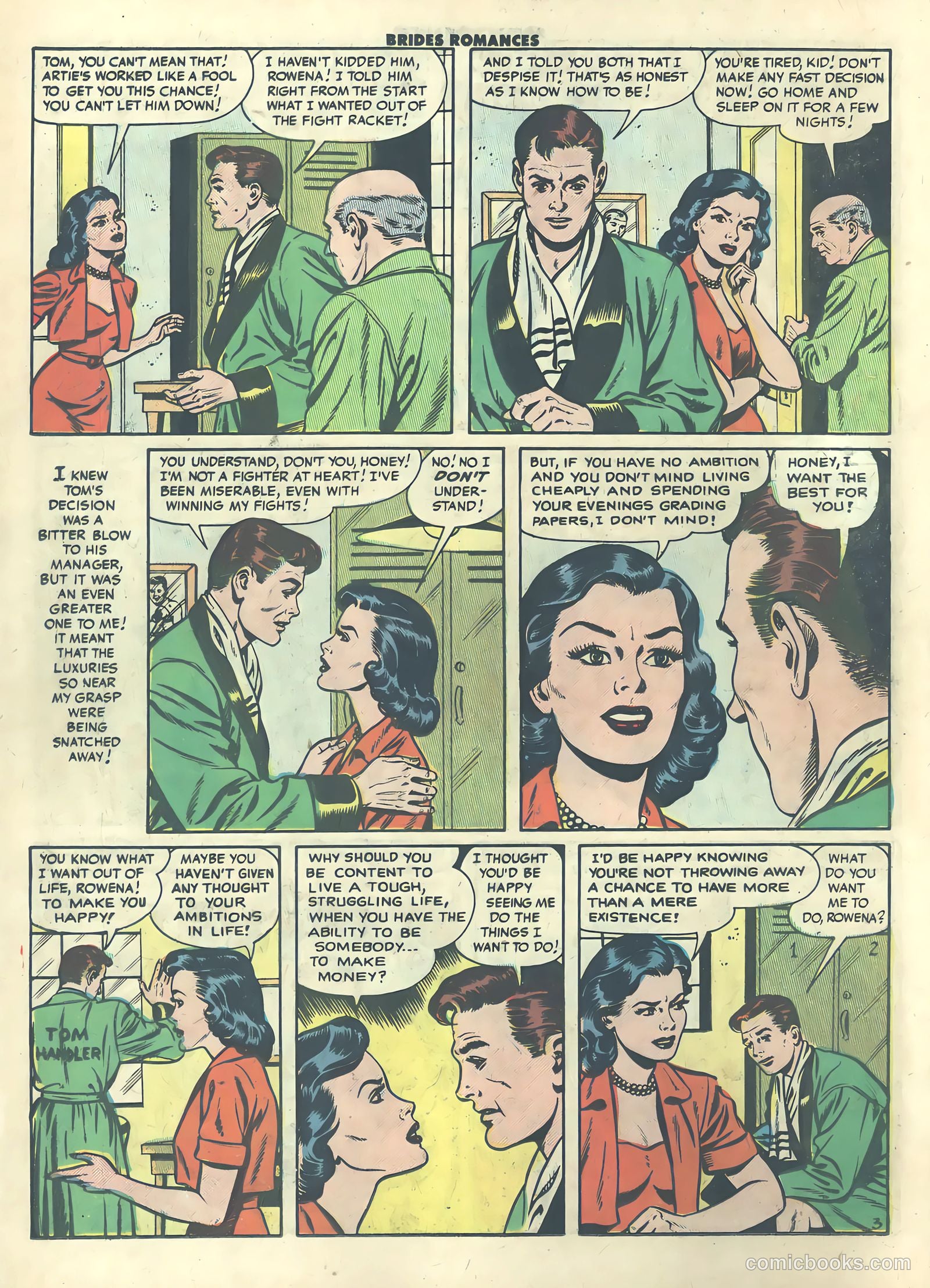 Brides Romances #19 (1956) — page 14 of 36