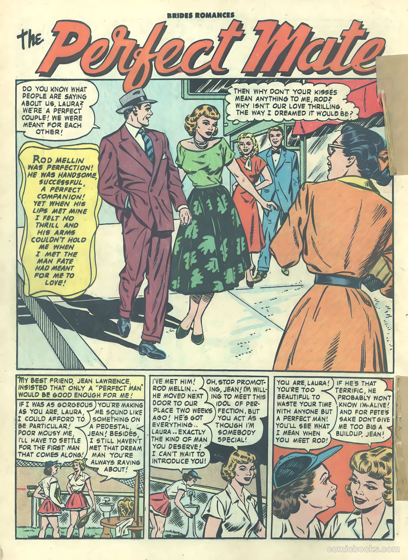 Brides Romances #19 (1956) — page 18 of 36