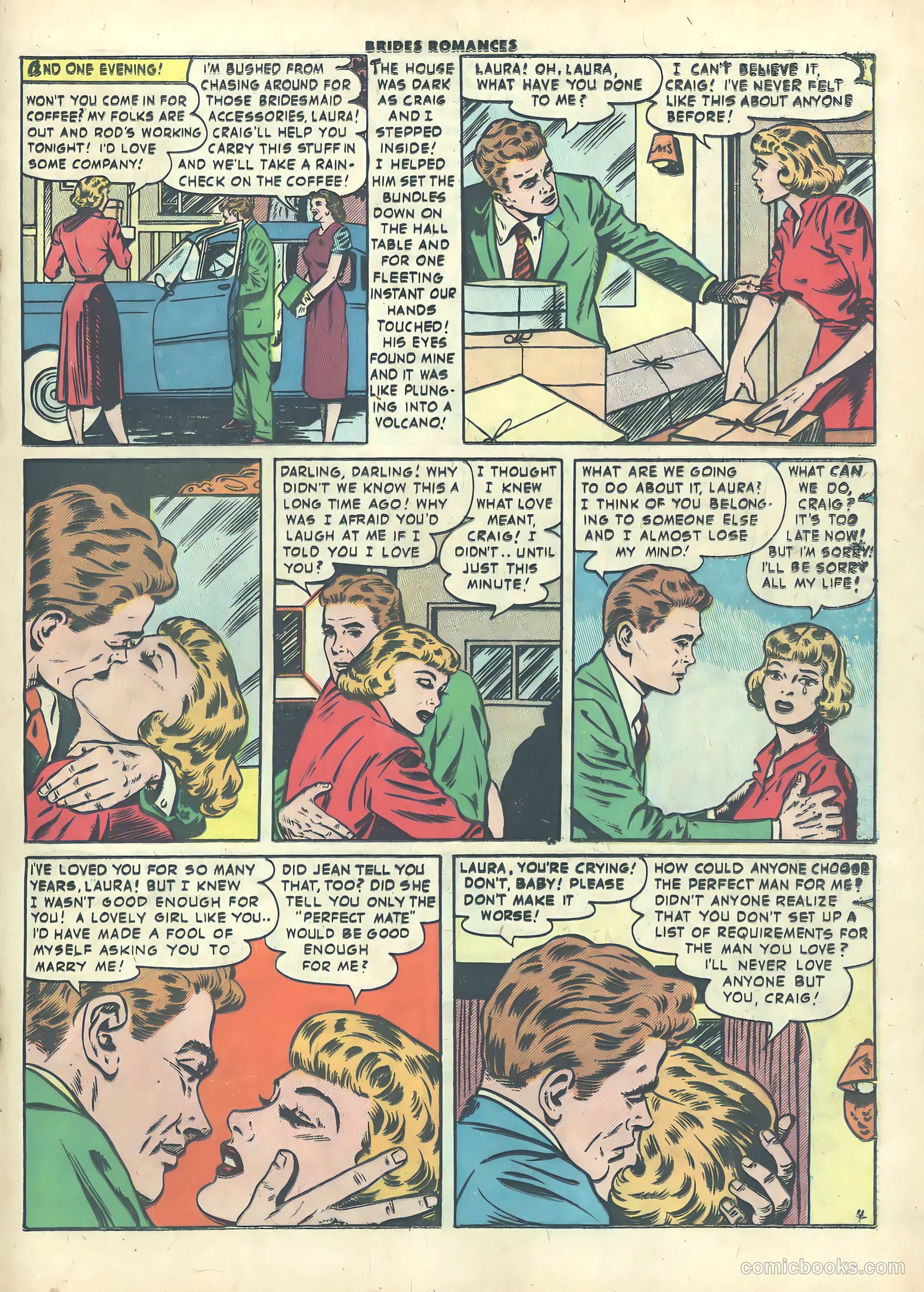 Brides Romances #19 (1956) — page 21 of 36