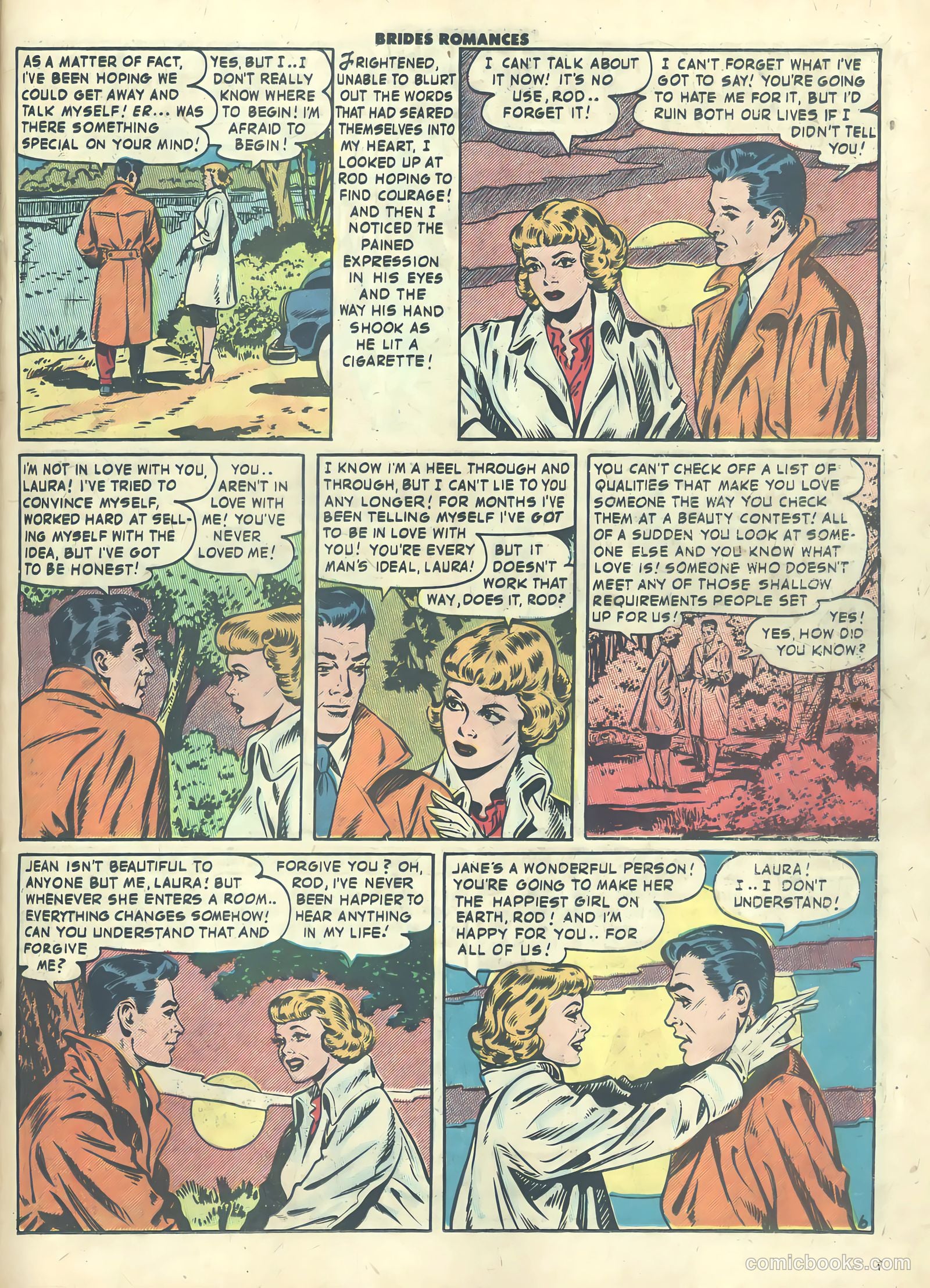 Brides Romances #19 (1956) — page 23 of 36
