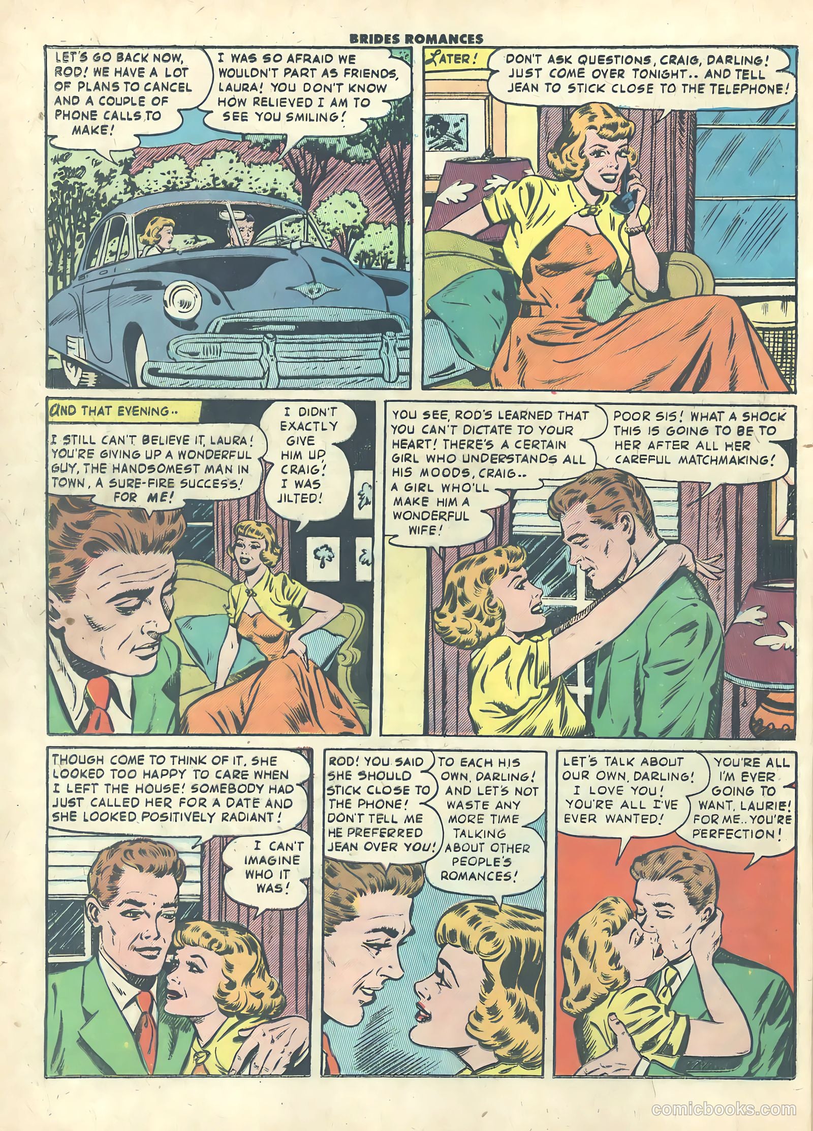 Brides Romances #19 (1956) — page 24 of 36