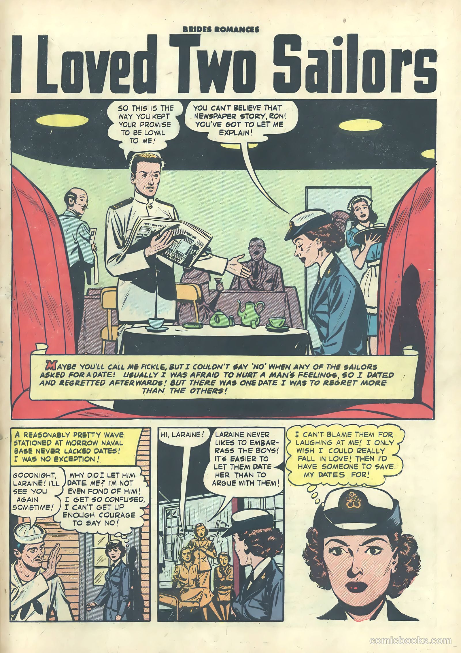 Brides Romances #19 (1956) — page 27 of 36
