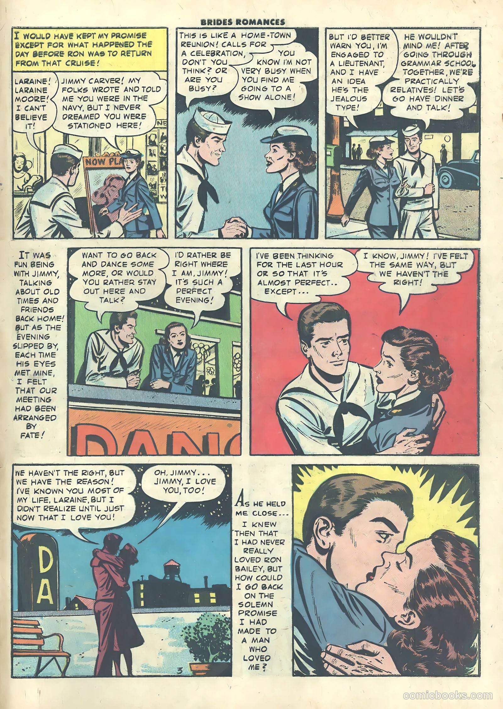 Brides Romances #19 (1956) — page 29 of 36
