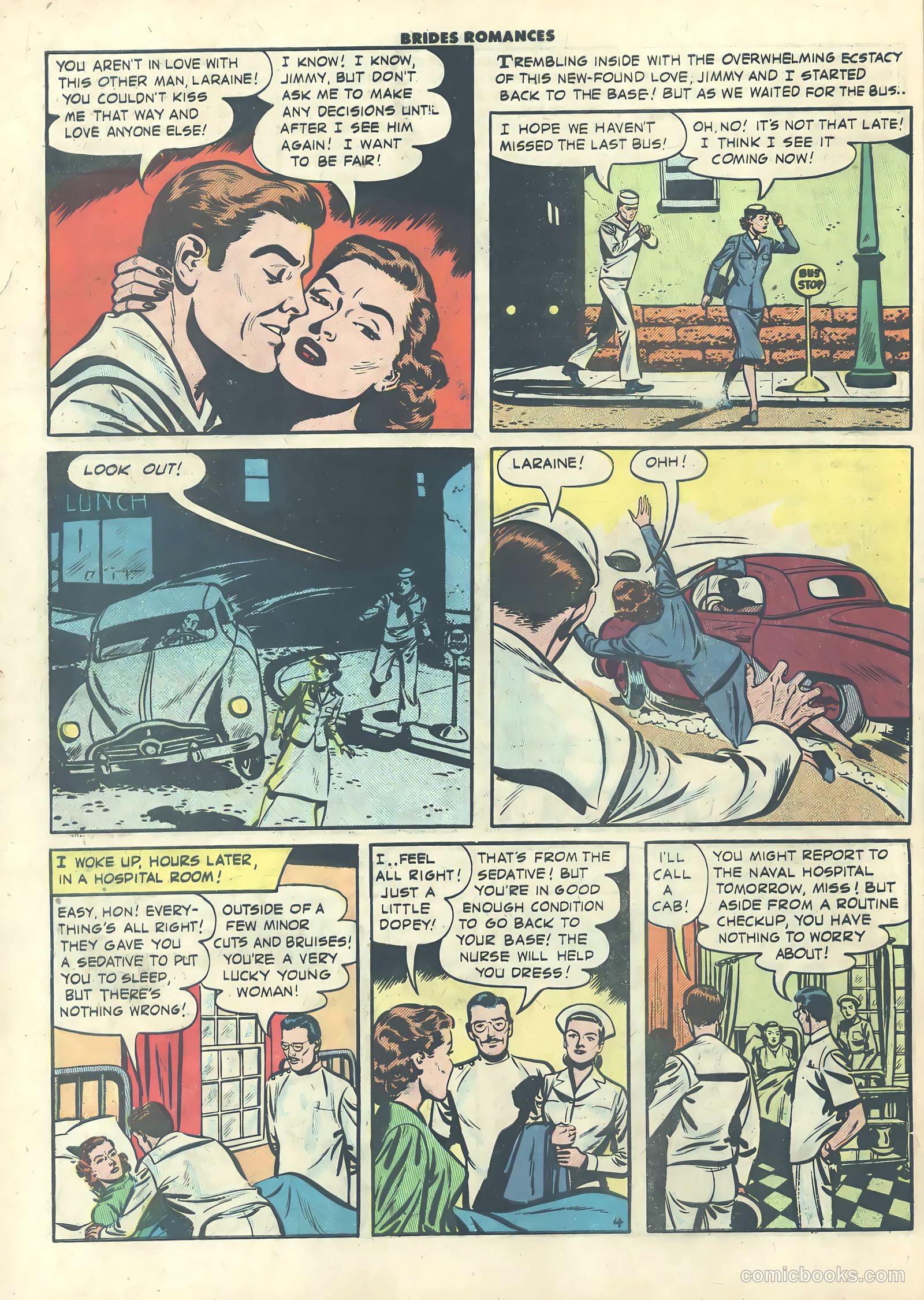 Brides Romances #19 (1956) — page 30 of 36