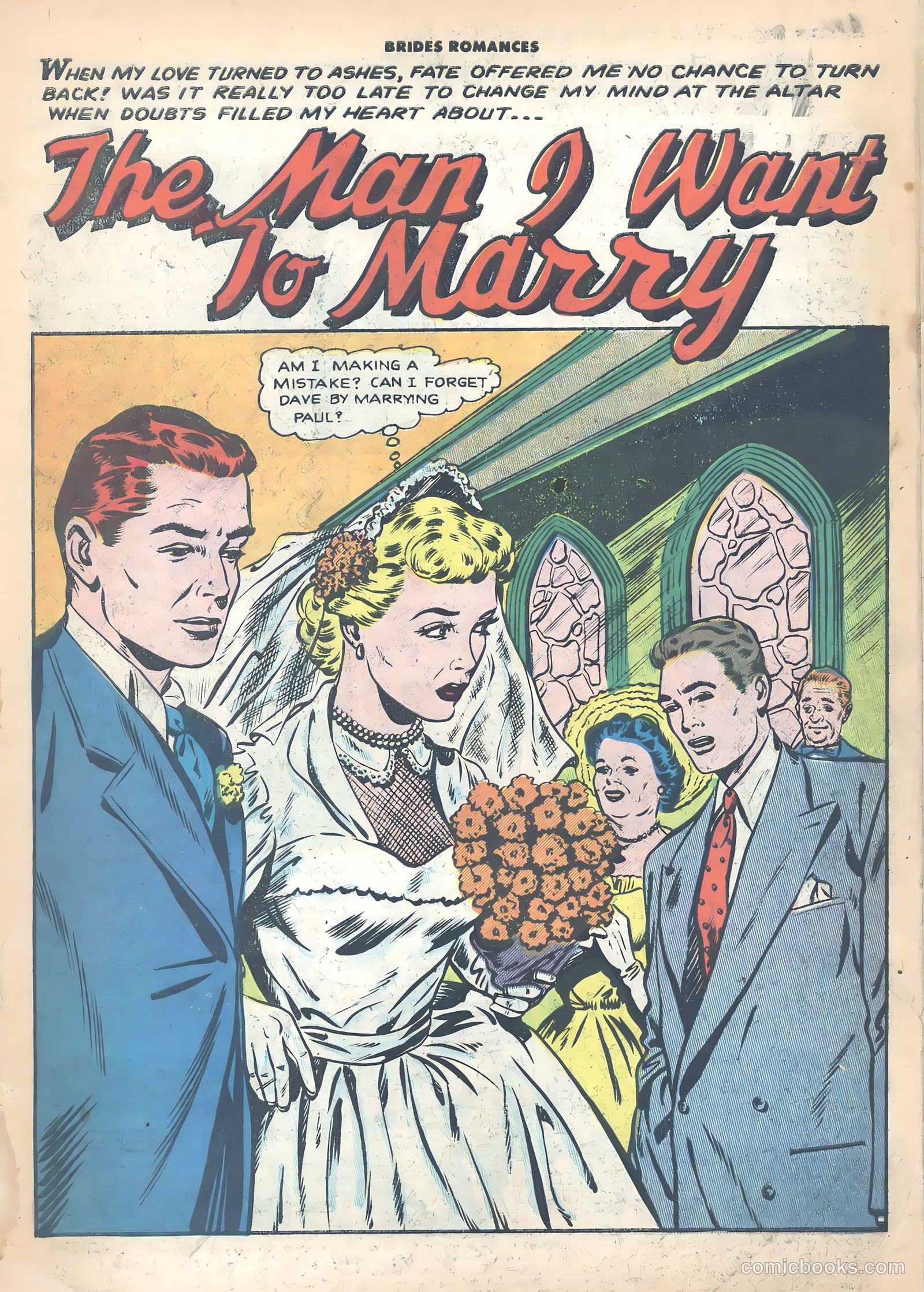 Brides Romances #22 (1956) — page 3 of 36