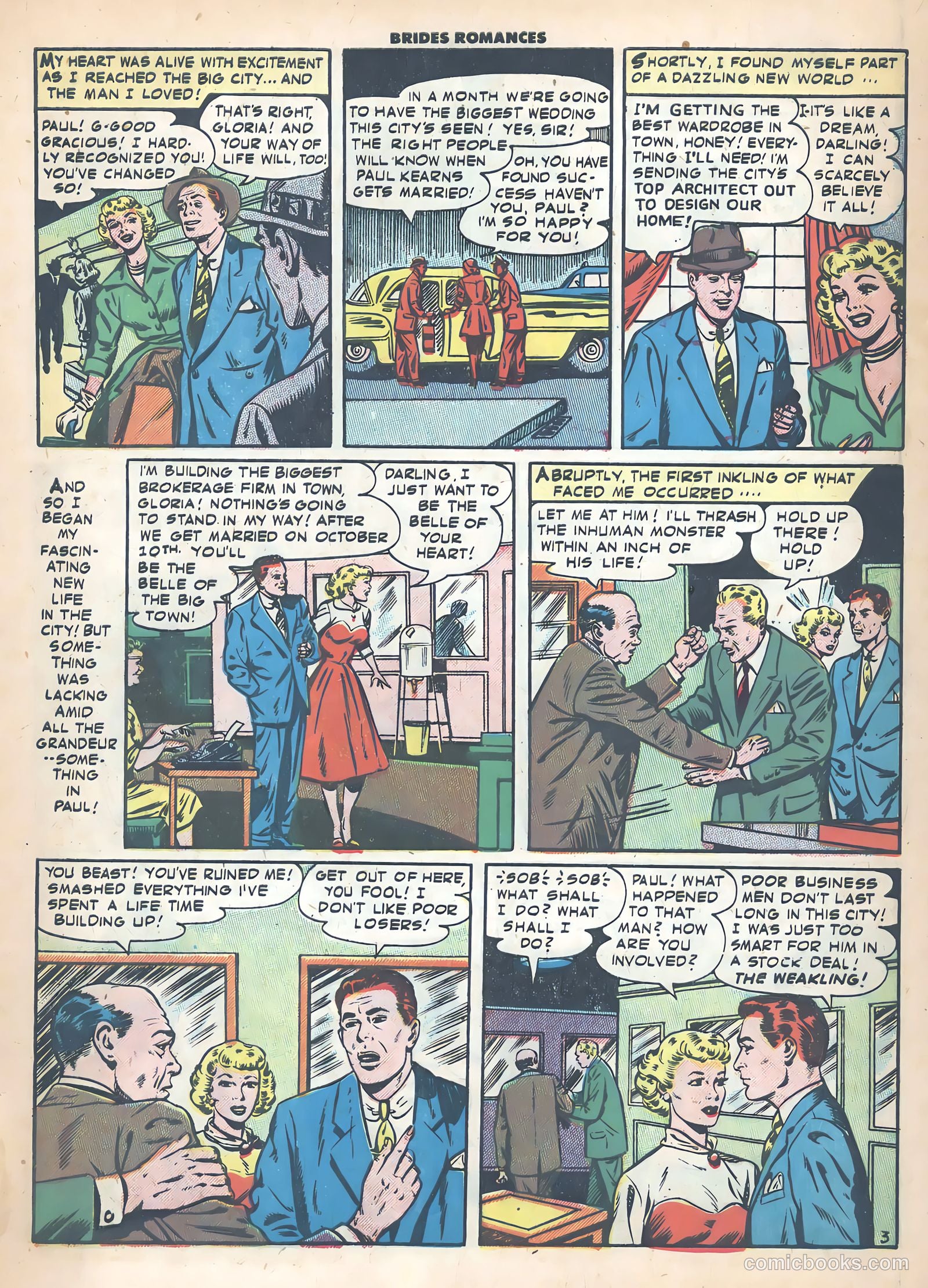 Brides Romances #22 (1956) — page 5 of 36