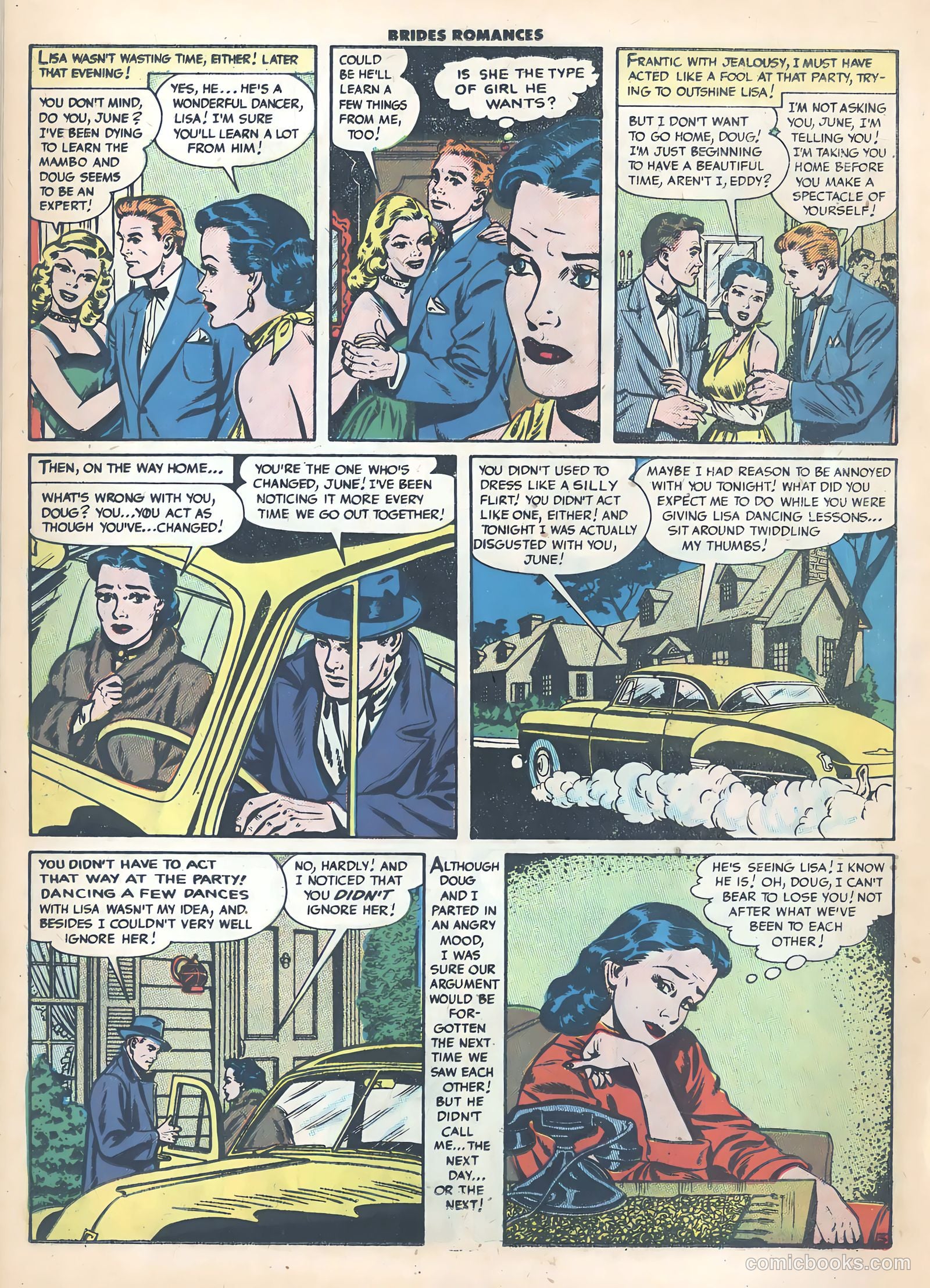 Brides Romances #22 (1956) — page 14 of 36