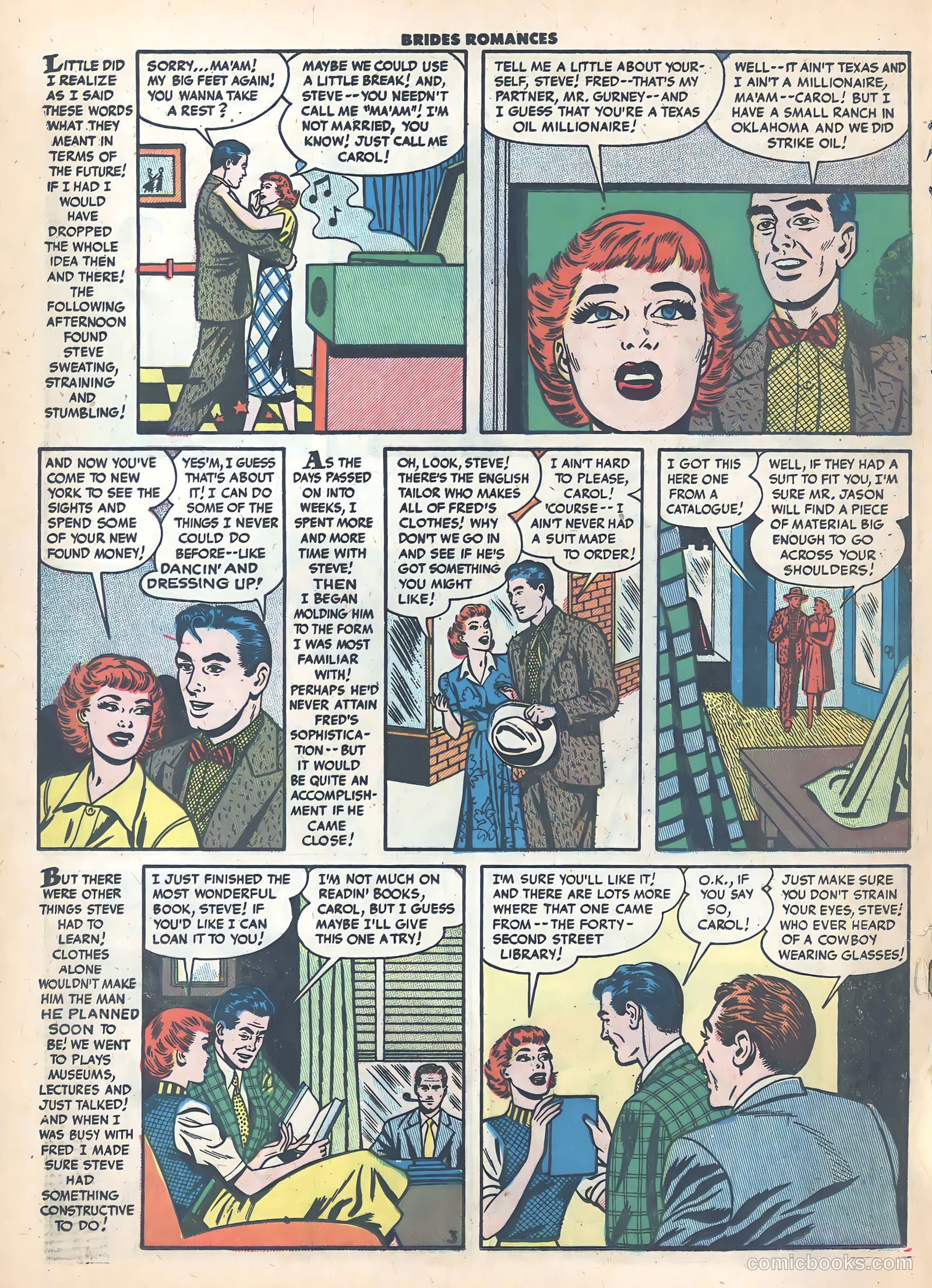 Brides Romances #22 (1956) — page 20 of 36