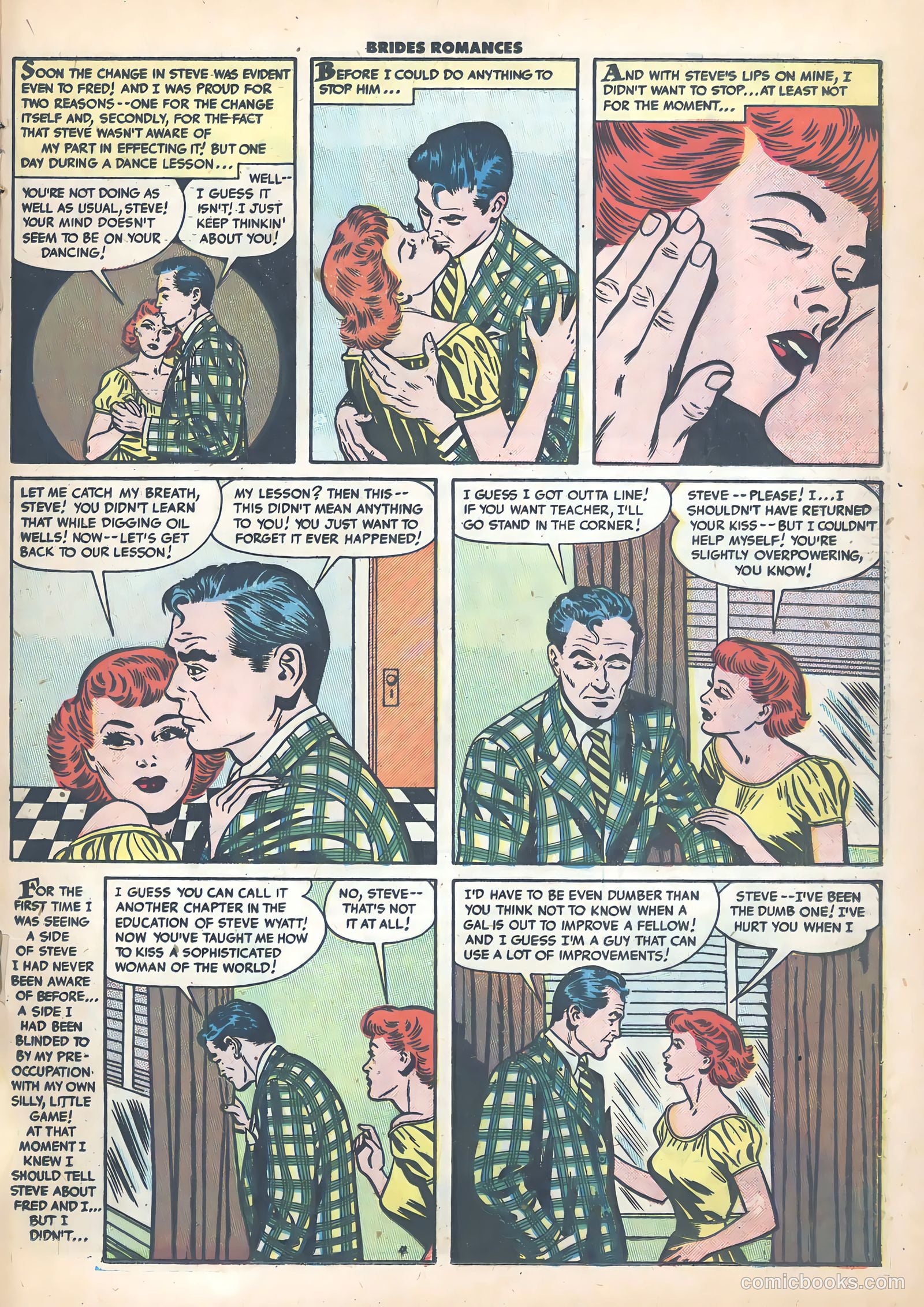 Brides Romances #22 (1956) — page 21 of 36